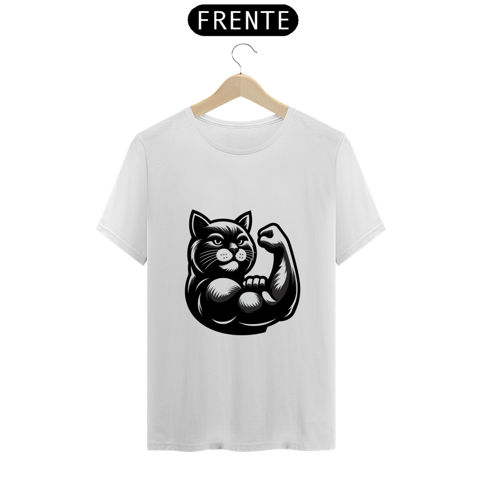 Nome do produto: Camiseta Gato Maromba 