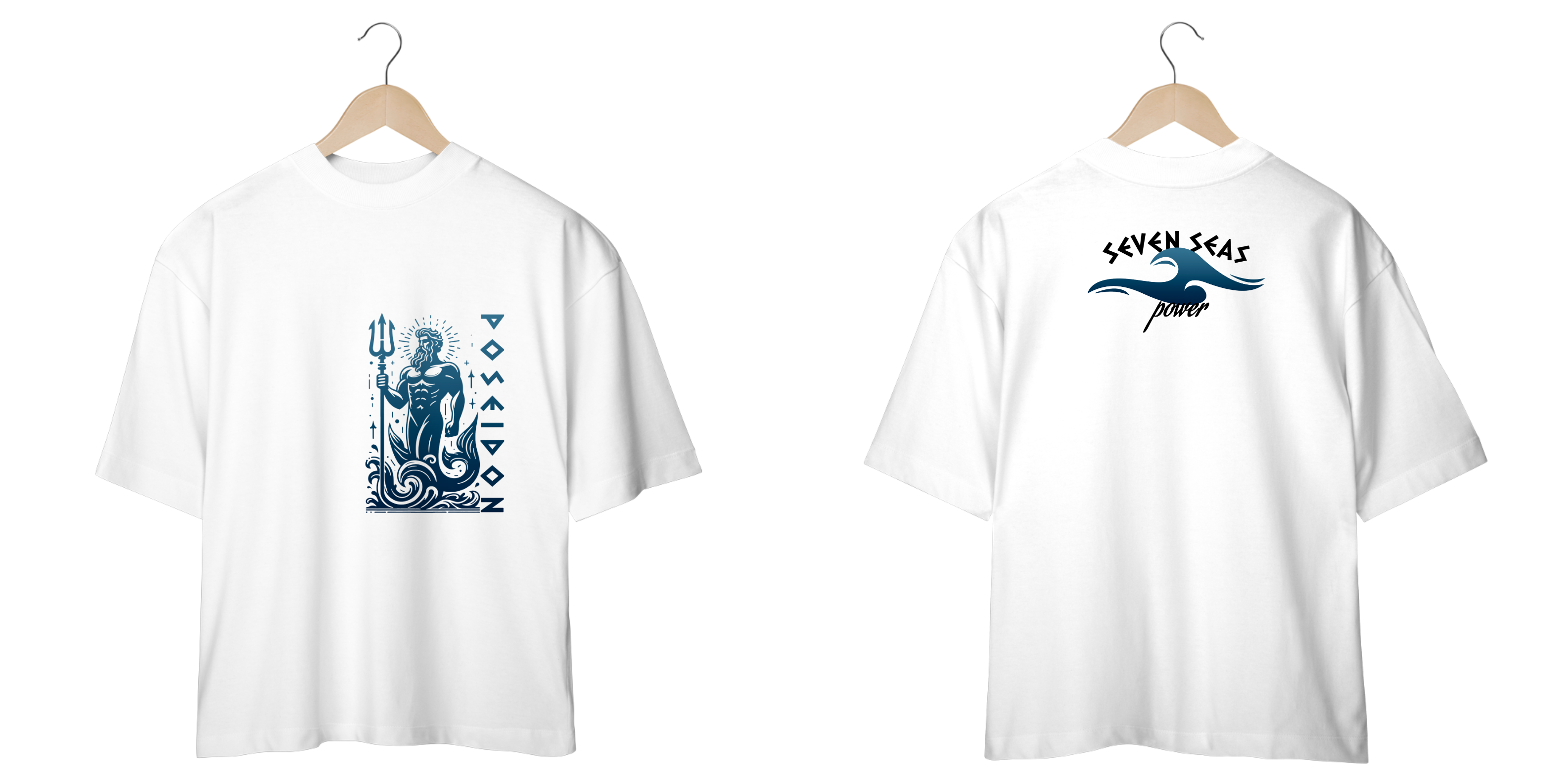 Nome do produto: Camiseta oversize - POSEIDON
