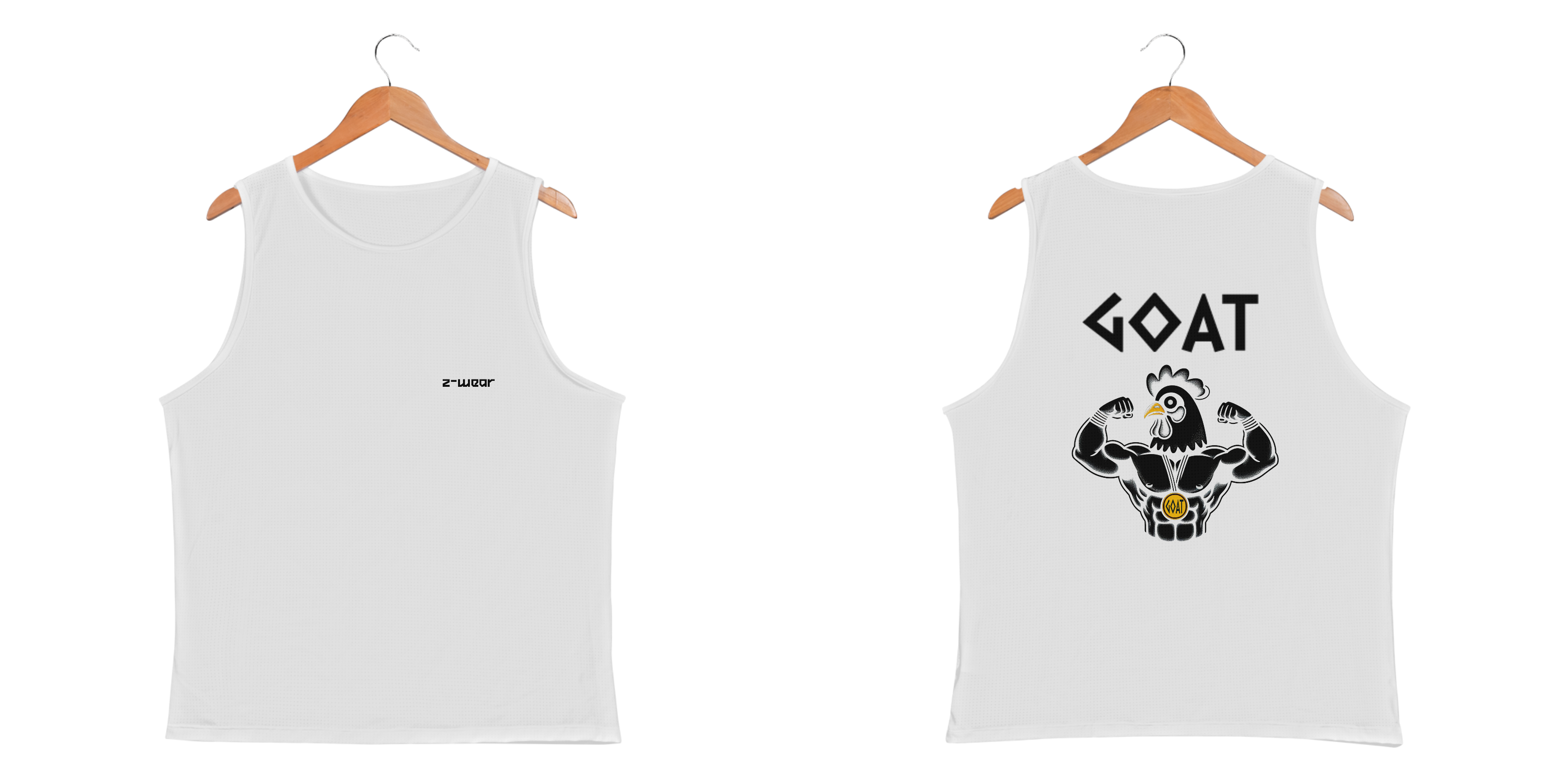 Nome do produto: Frango GOAT - SPECIAL WHITE - REGATA 