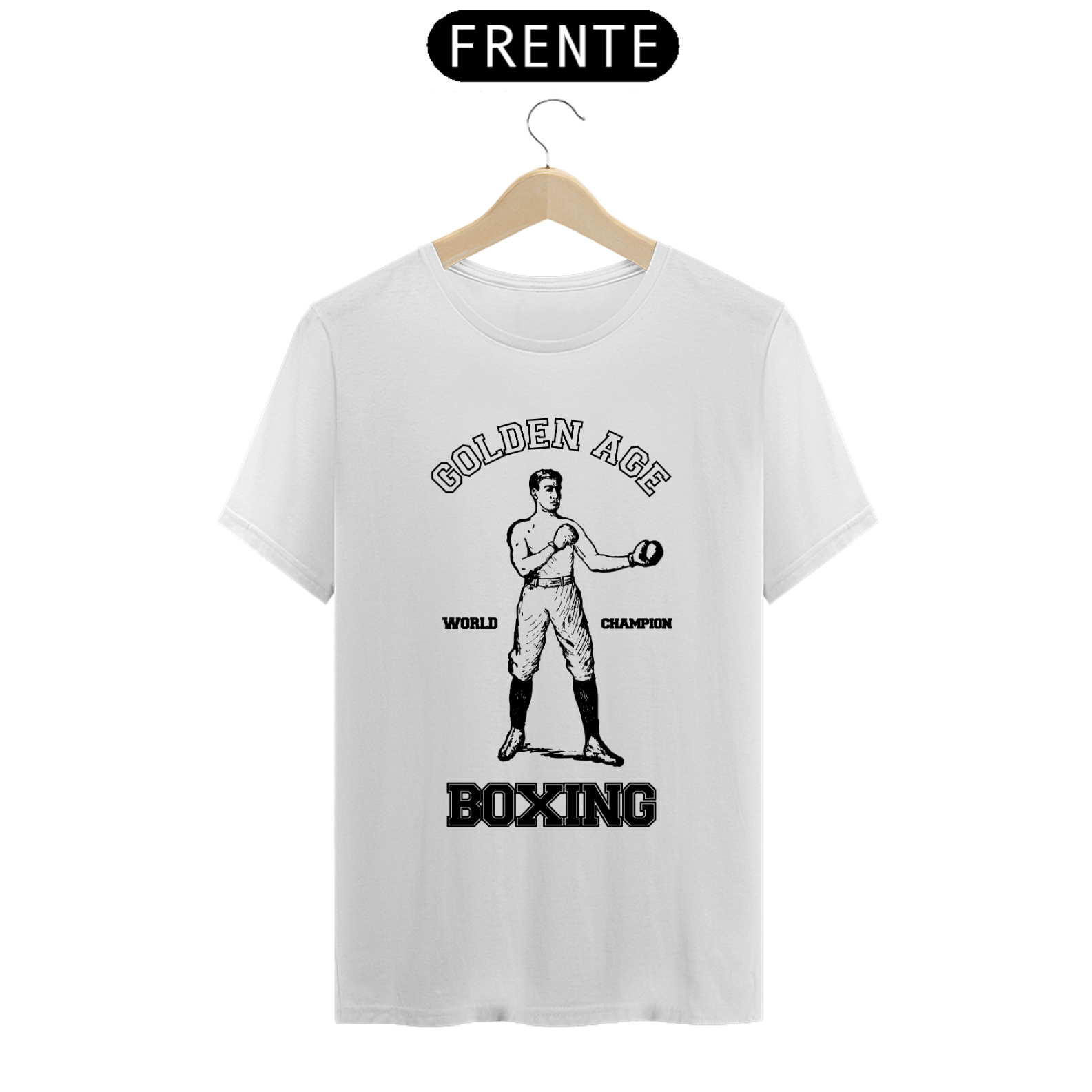 Nome do produto: Camiseta Golden Age Boxing