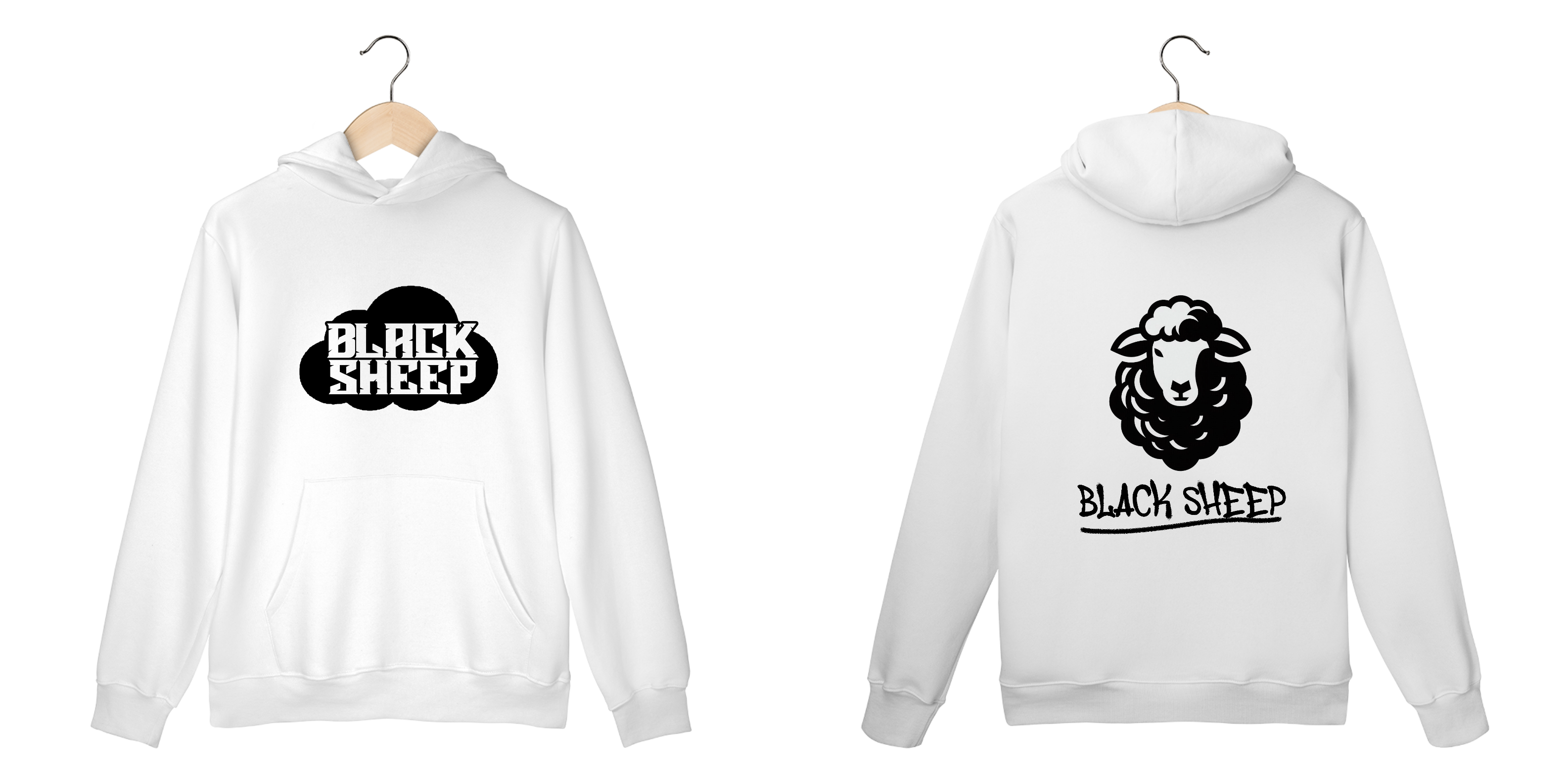 Nome do produto: Black Sheep - Moletom Canguru