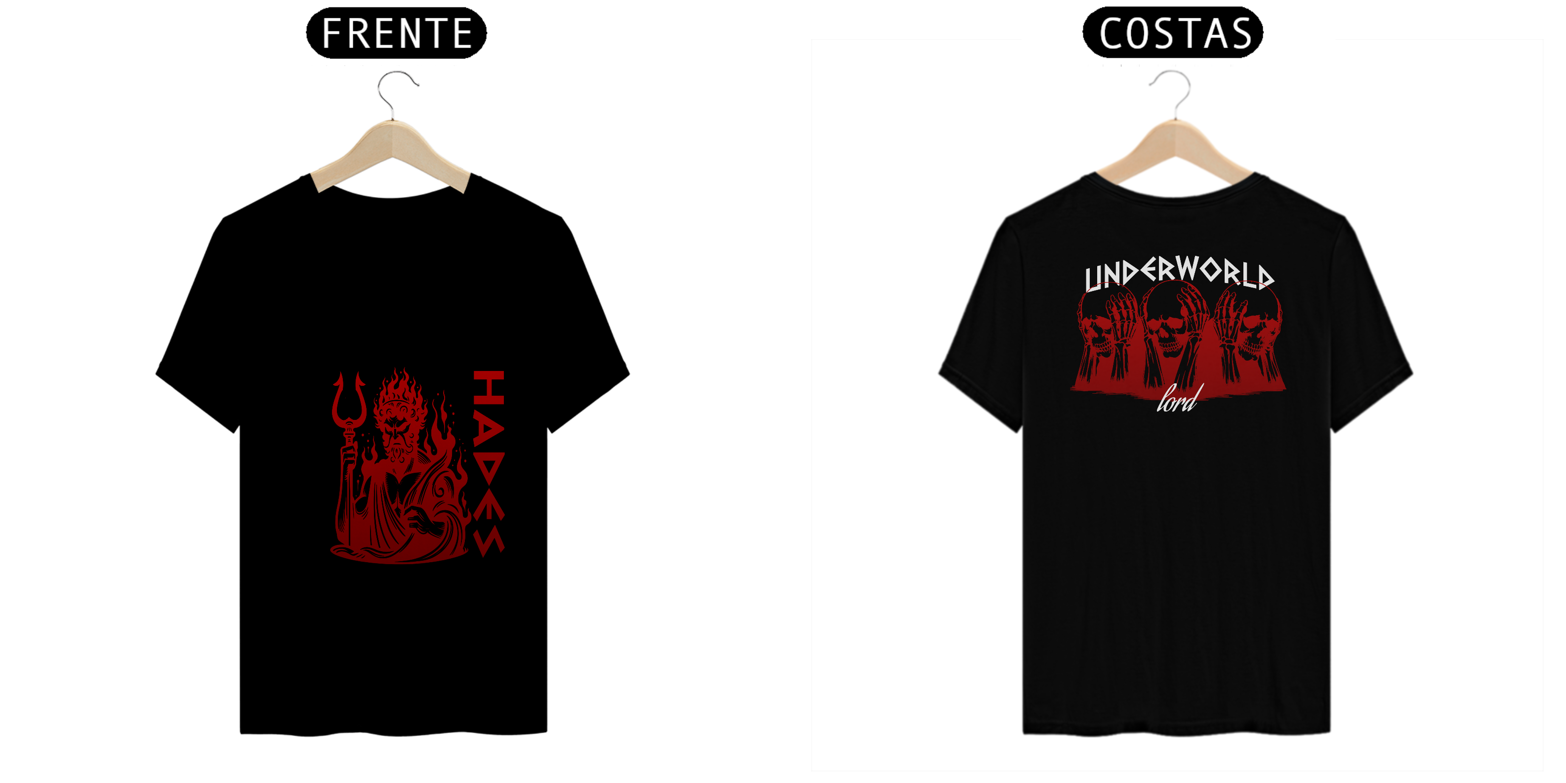 Nome do produto: Camiseta Hades - Preta