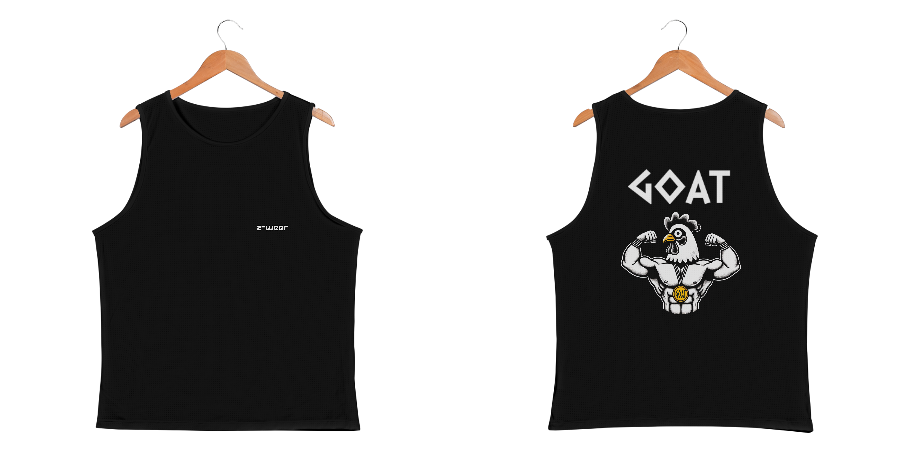 Nome do produto: Frango GOAT - SPECIAL BLACK - REGATA 