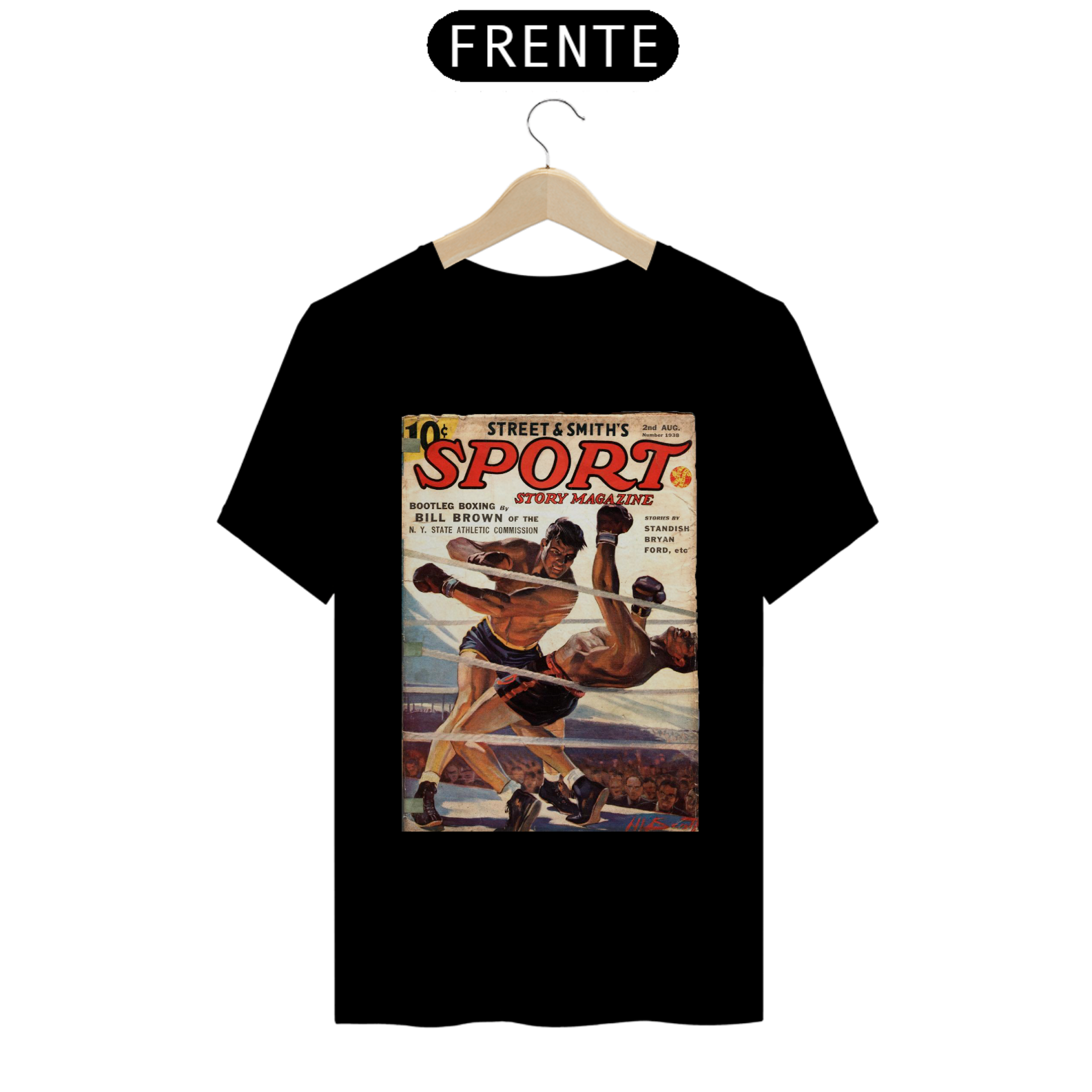 Nome do produto: Vintage Boxing - Sports Magazine