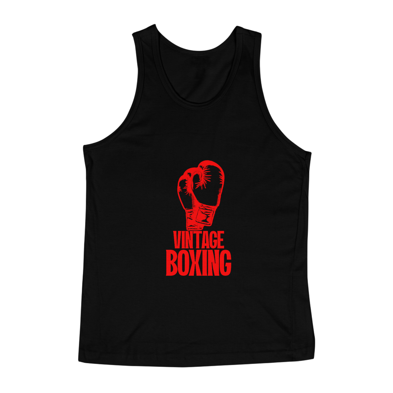 Nome do produto: Regata Vintage Boxing vermelho