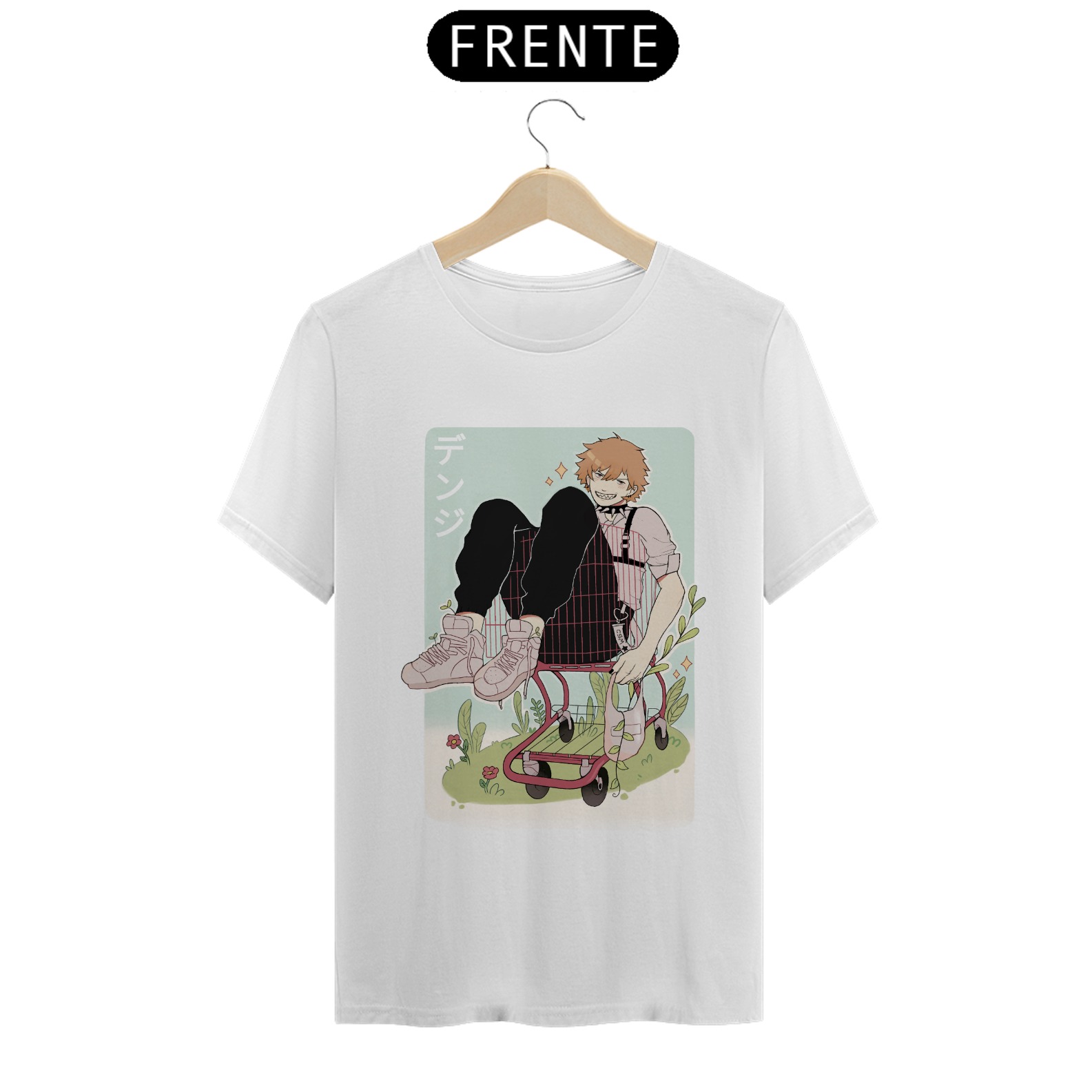 Nome do produto: T-Shirt Denji Chainsaw Man