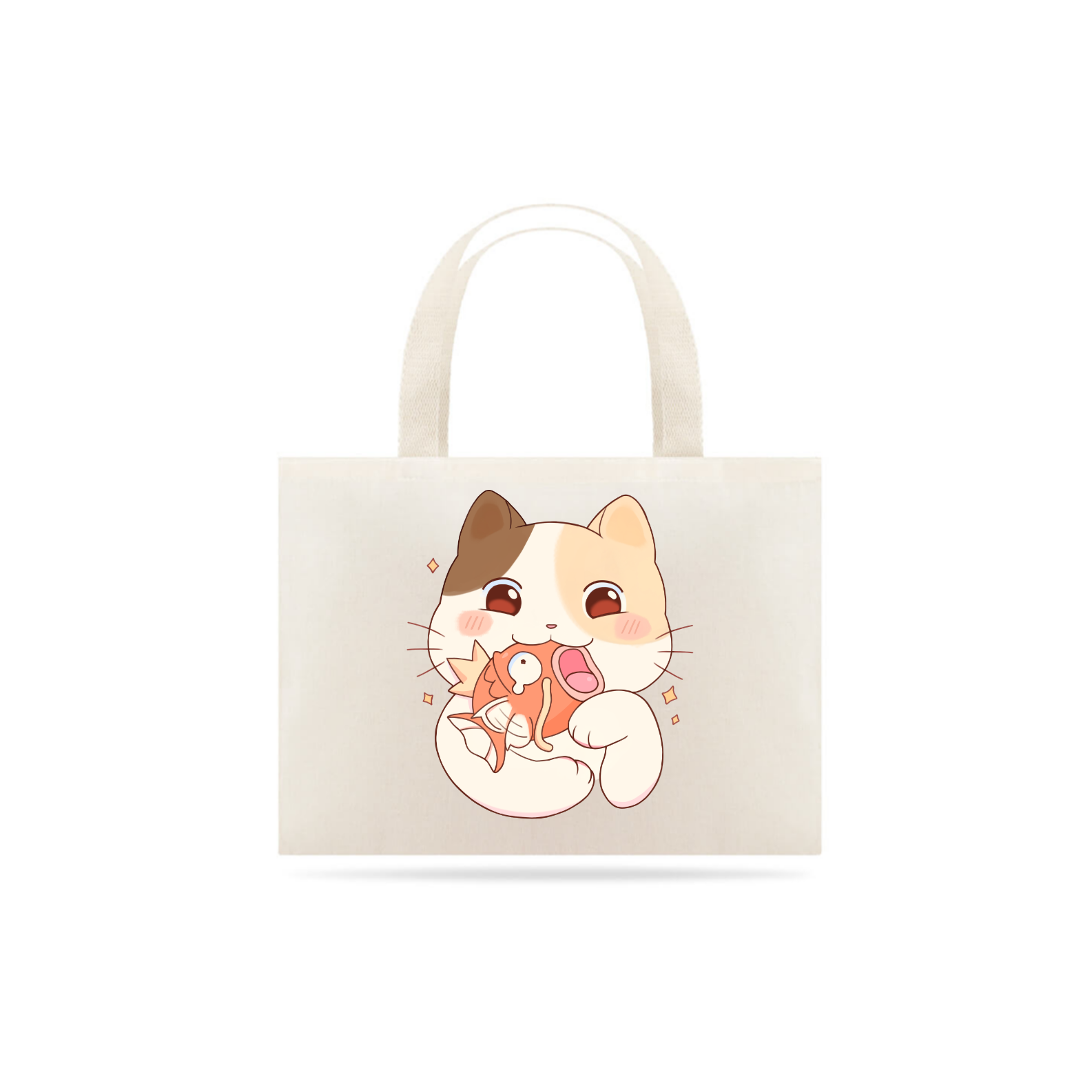 Nome do produto: Ecobag Gatinho e Magikarp