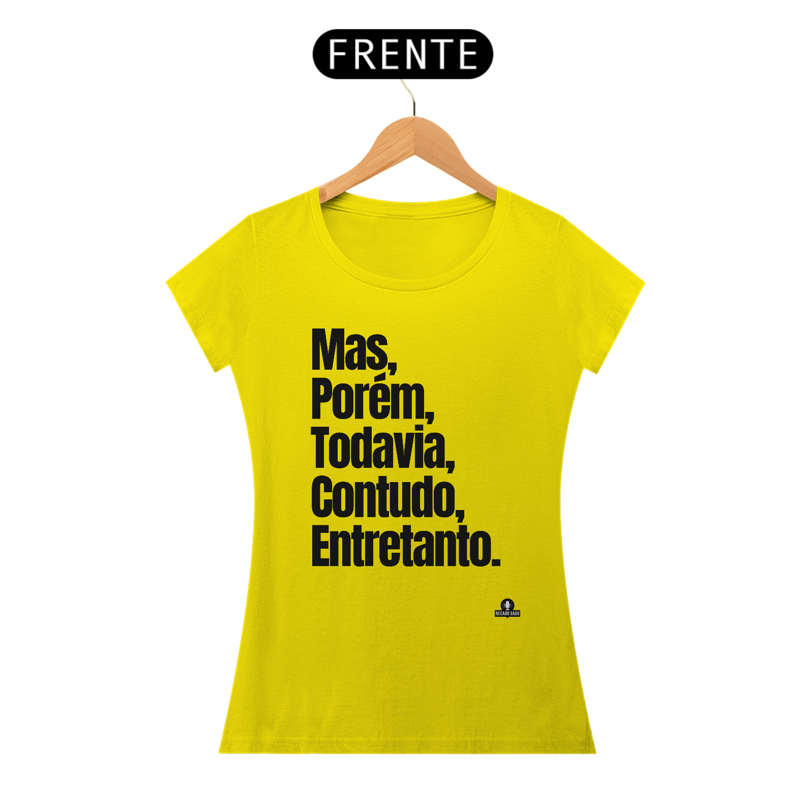 Nome do produto: Camiseta feminina engraçada \