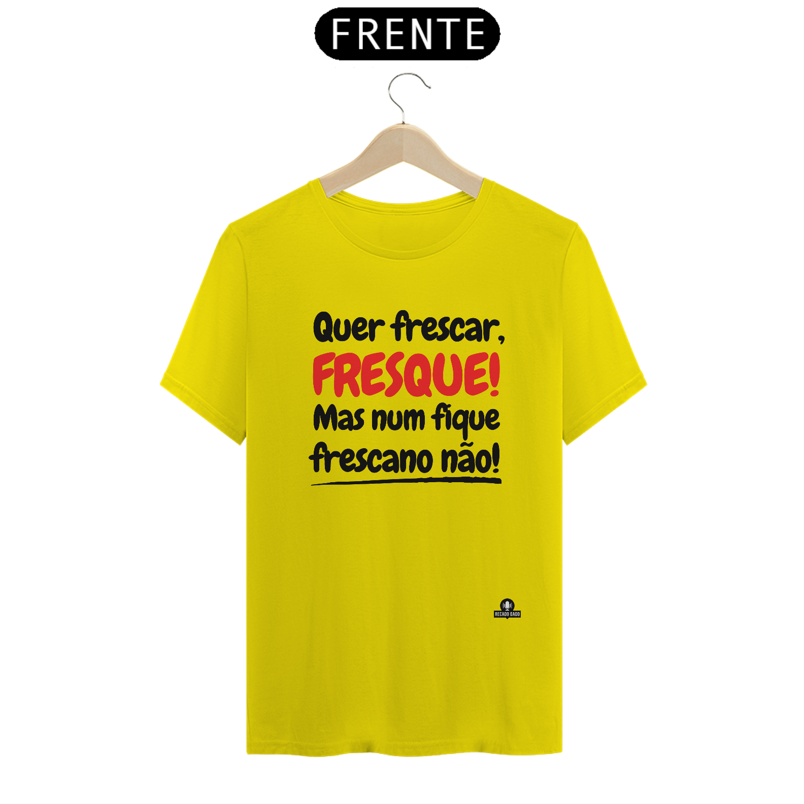 Nome do produto: Camiseta com frase engraçada \