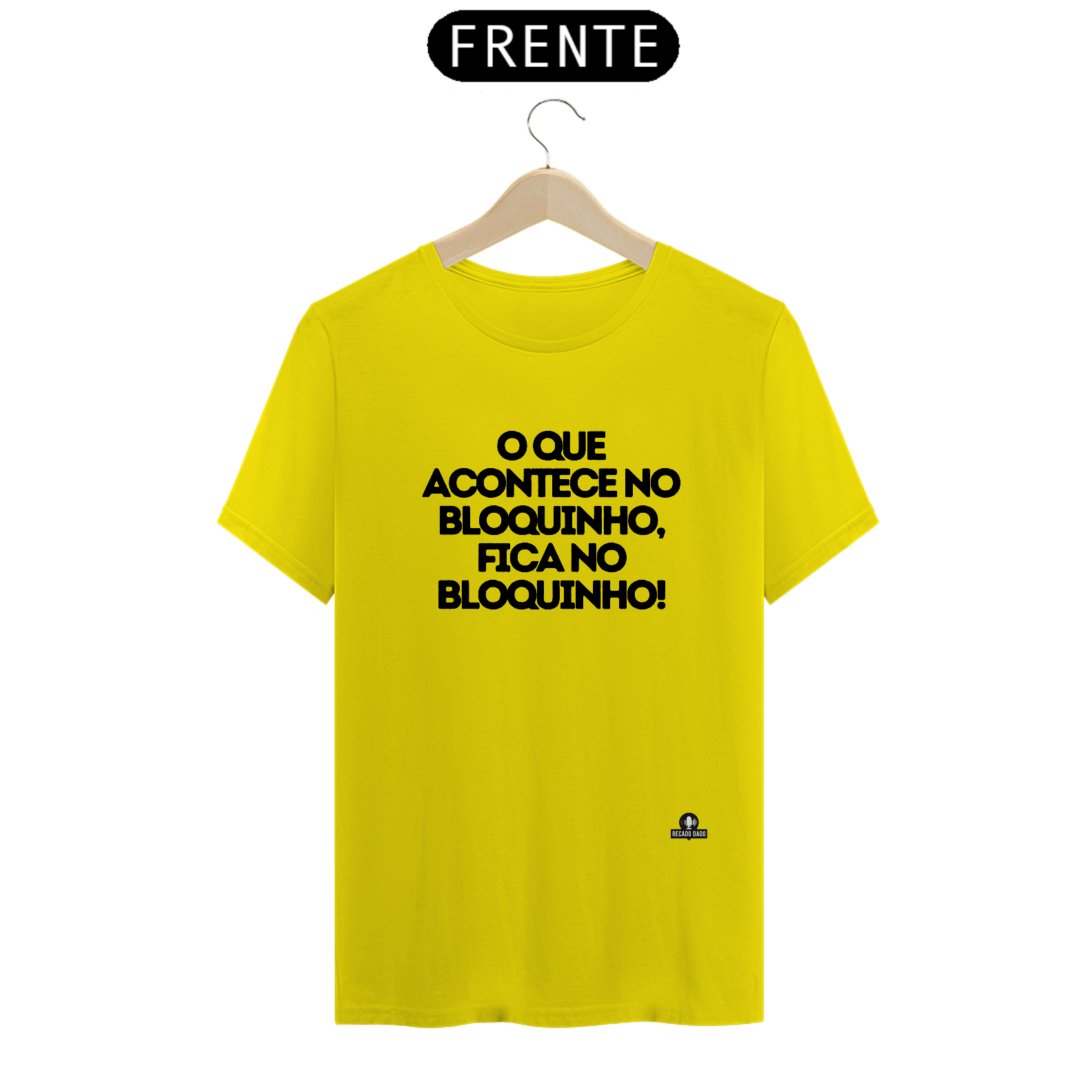 Nome do produto: Camiseta de bloquinho de carnaval \