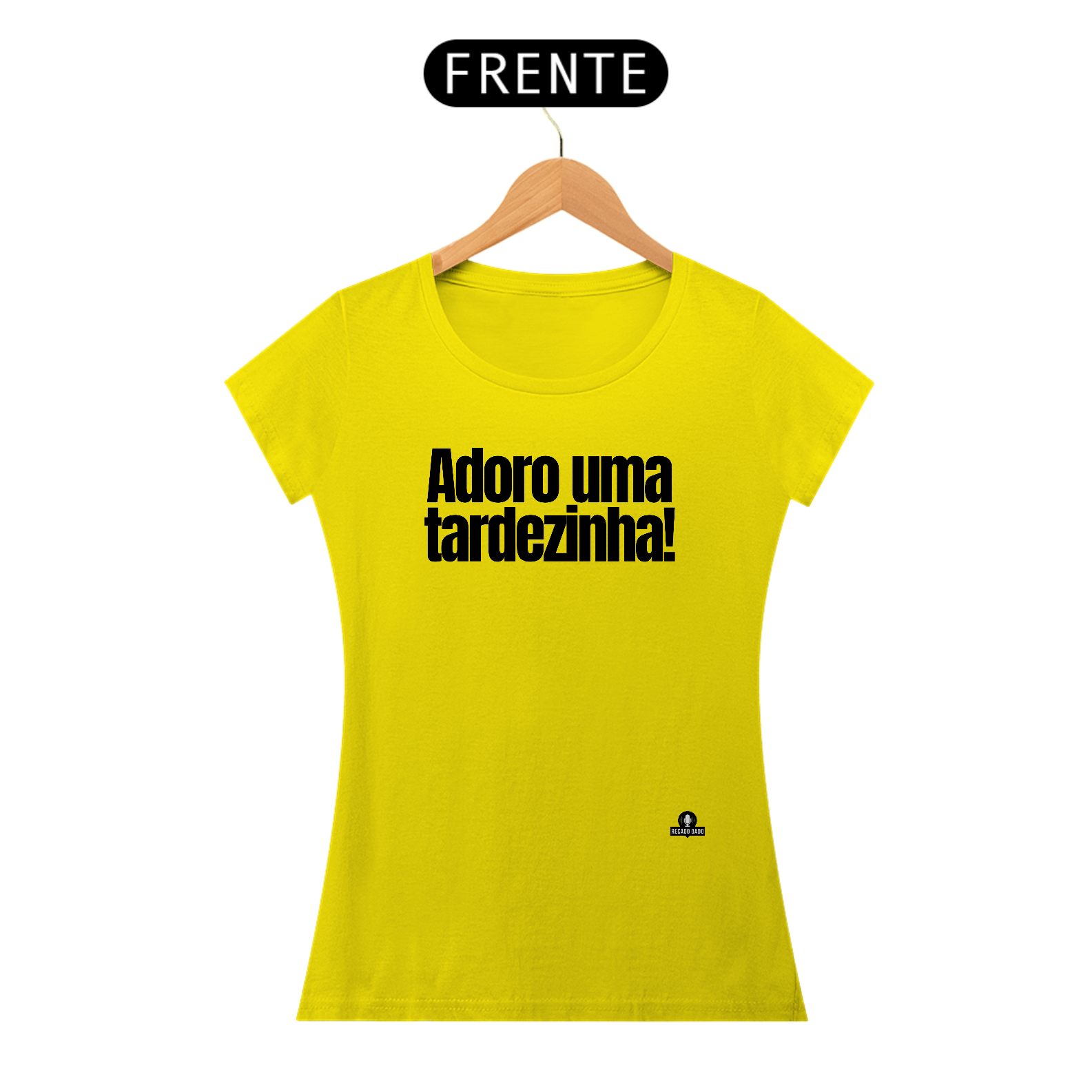 Nome do produto: Camiseta feminina de pagode com frase \
