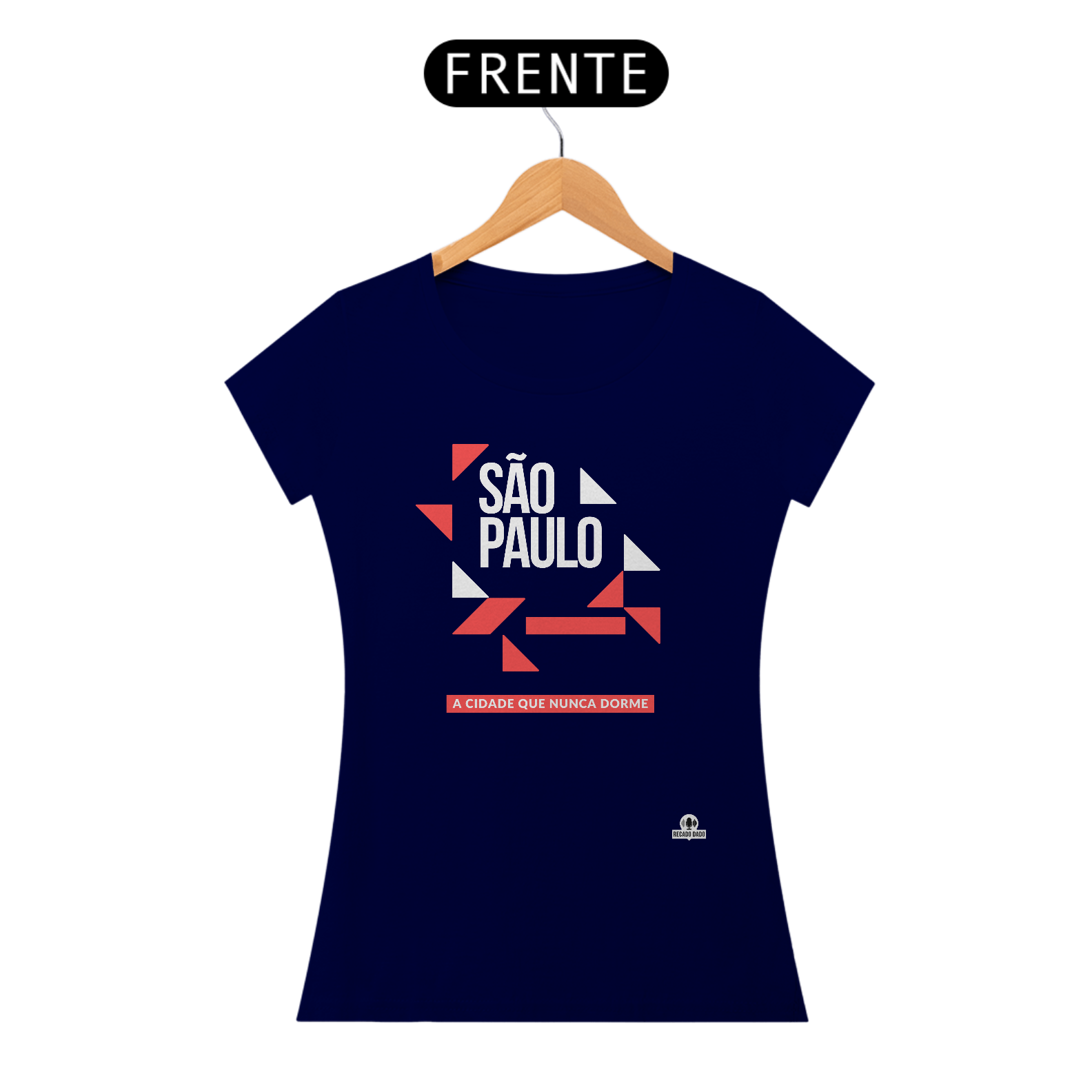 Nome do produto: Camiseta feminina de turismo \