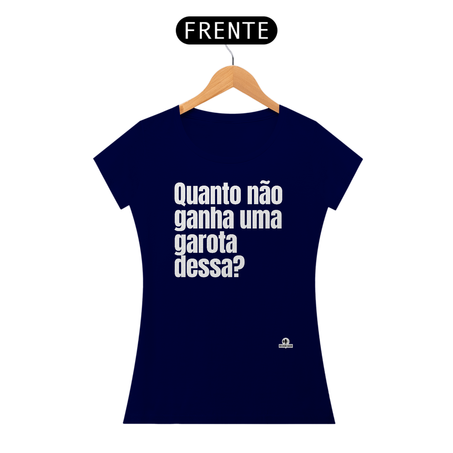 Nome do produto: Camiseta com frase de humor \