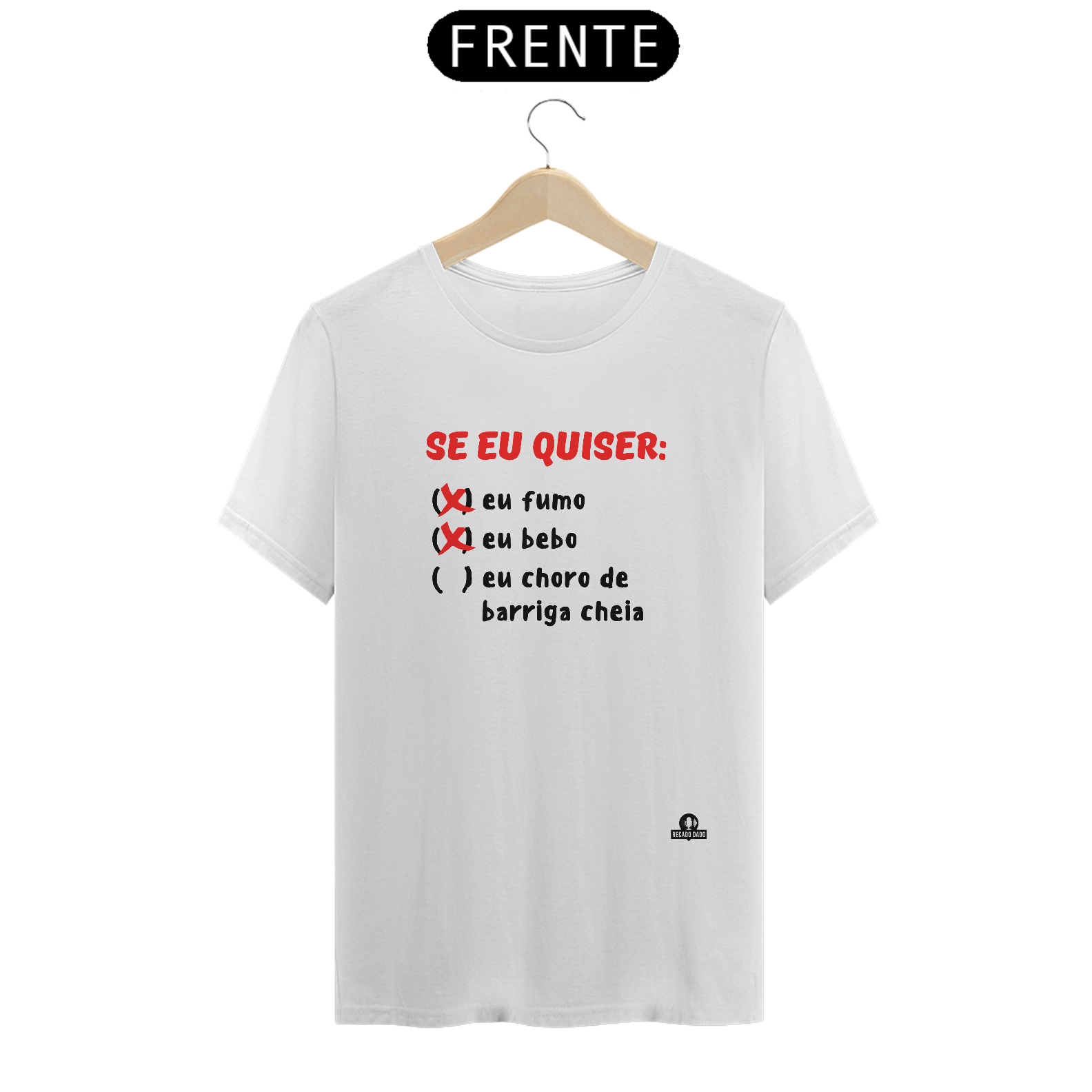 Nome do produto: Camiseta engraçada \