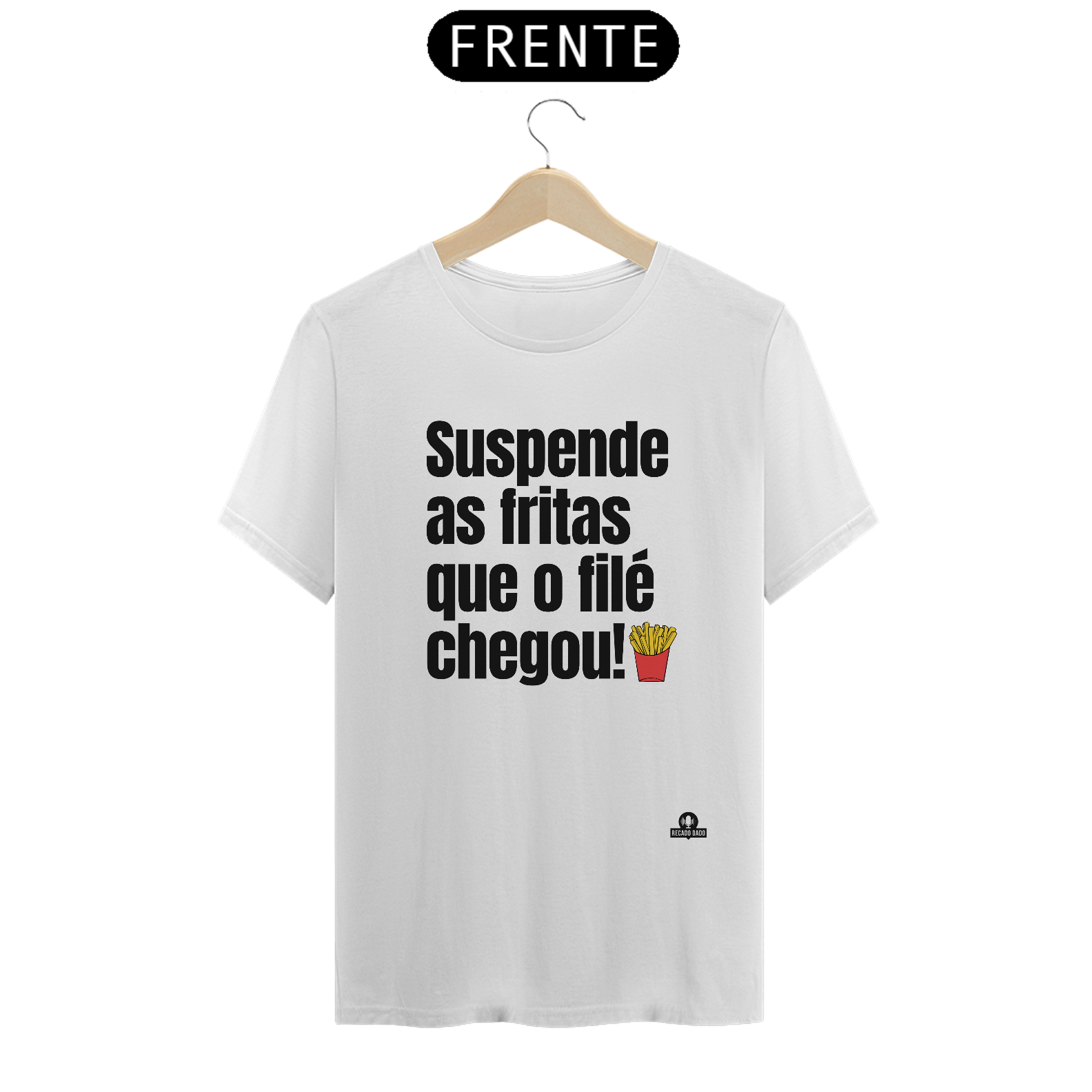 Nome do produto: Camiseta engraçada com frase \