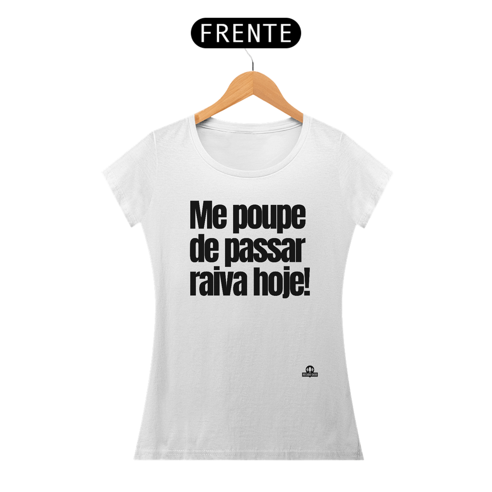 Nome do produto: Camiseta feminina frase de humor \