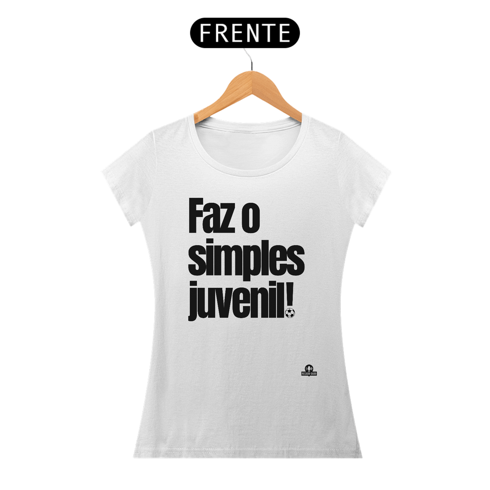 Nome do produto: Camiseta feminina de futebol \