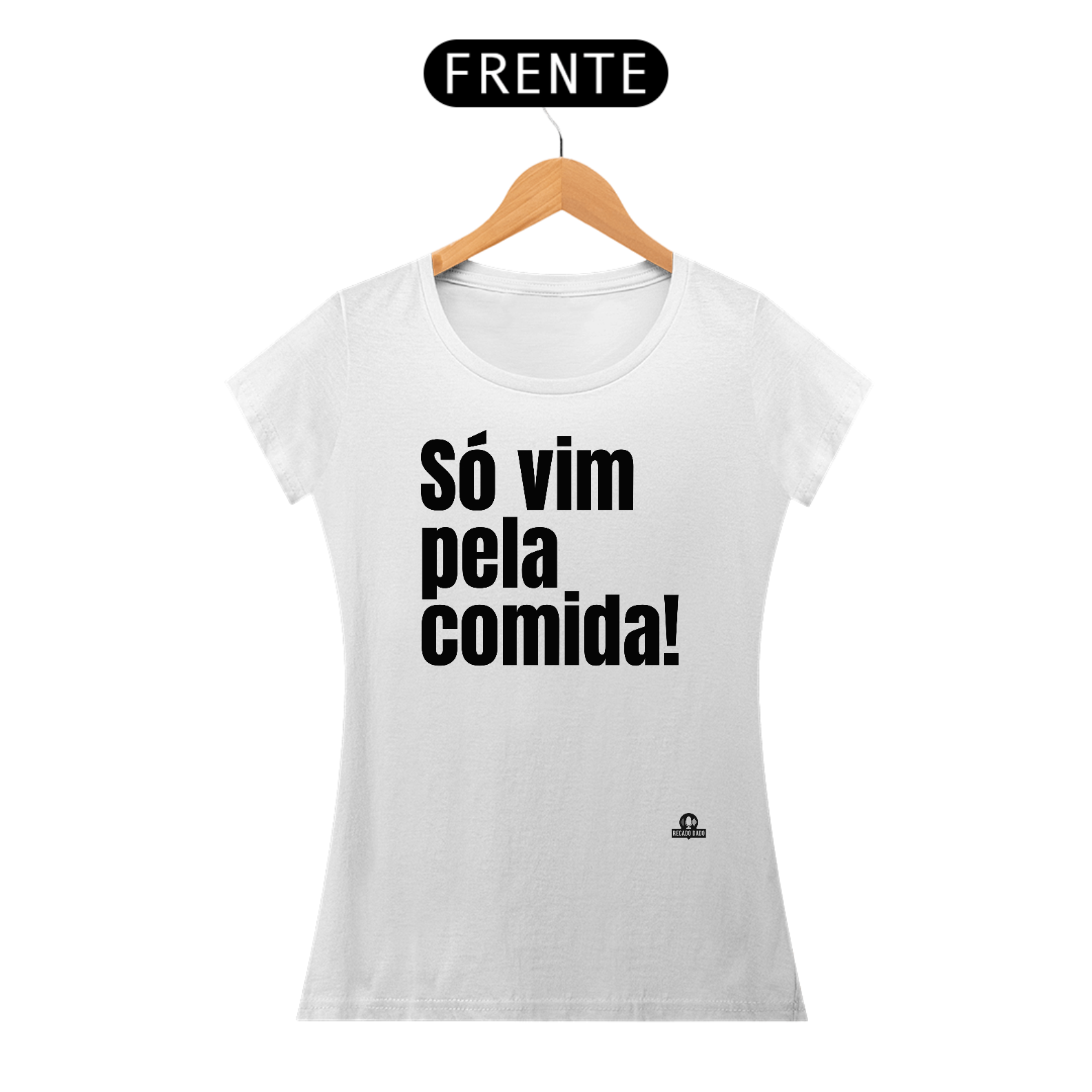 Nome do produto: Camiseta engraçada feminina com a frase \