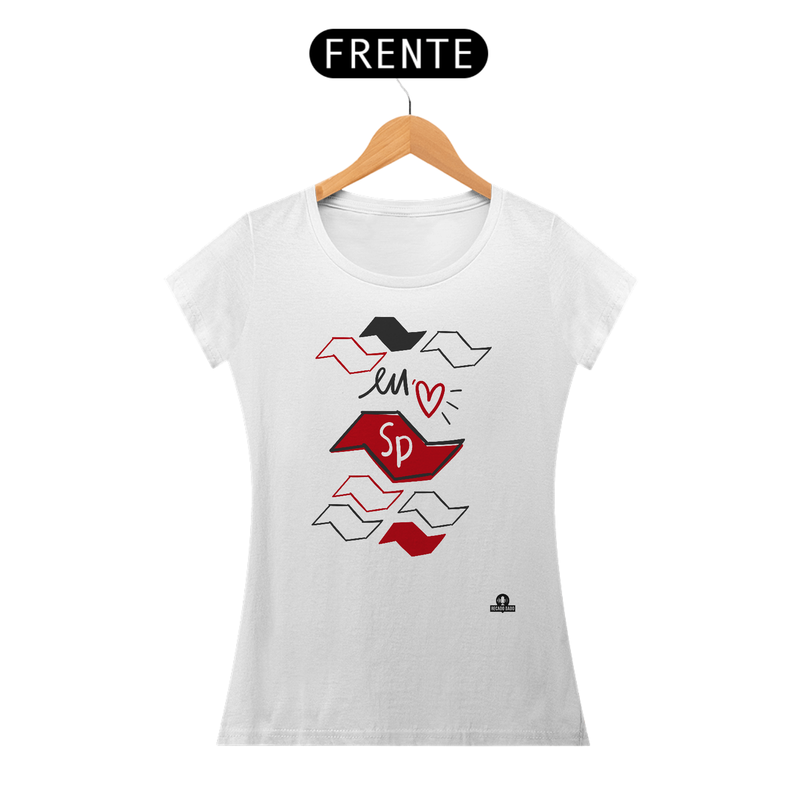 Nome do produto: Camiseta feminina frase \