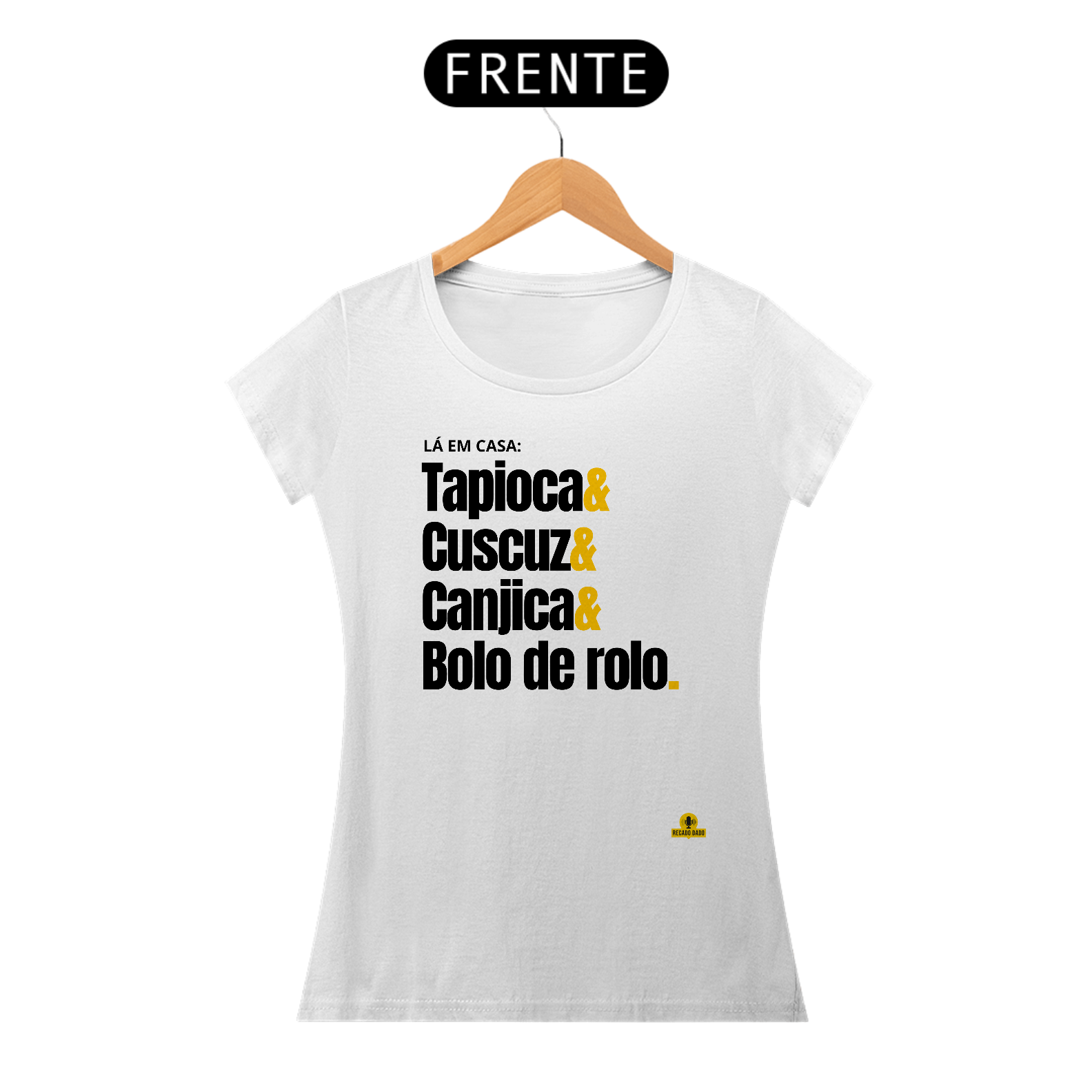 Nome do produto: Camiseta feminina frase \