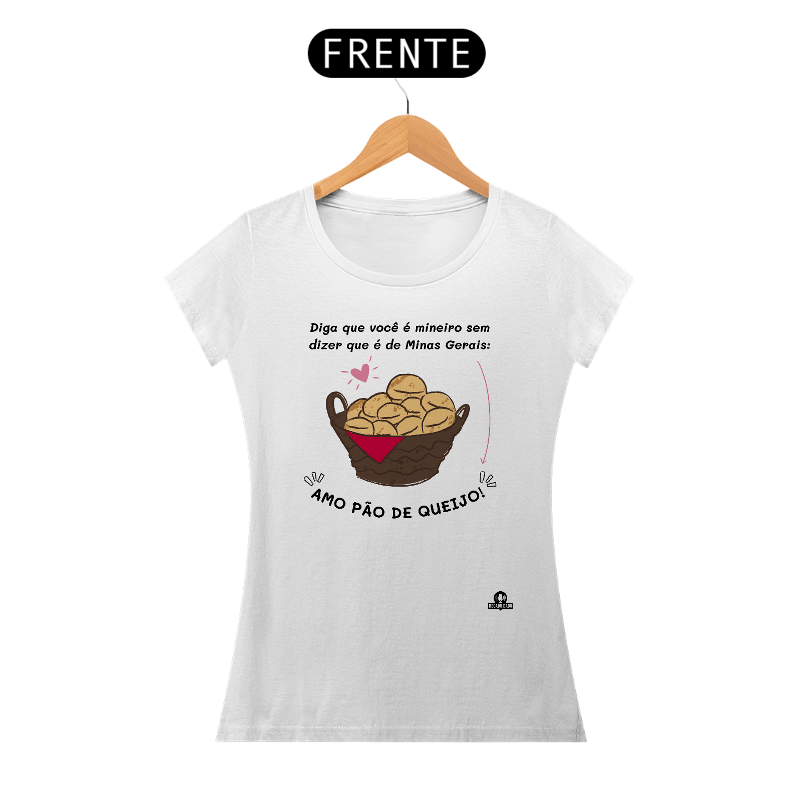 Nome do produto: Camiseta feminina divertida \