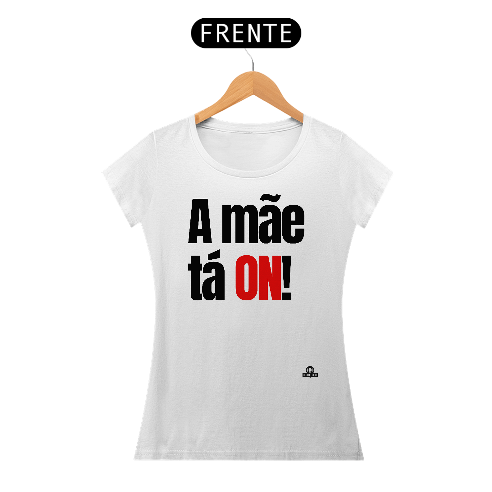 Nome do produto: Camiseta feminina frase \