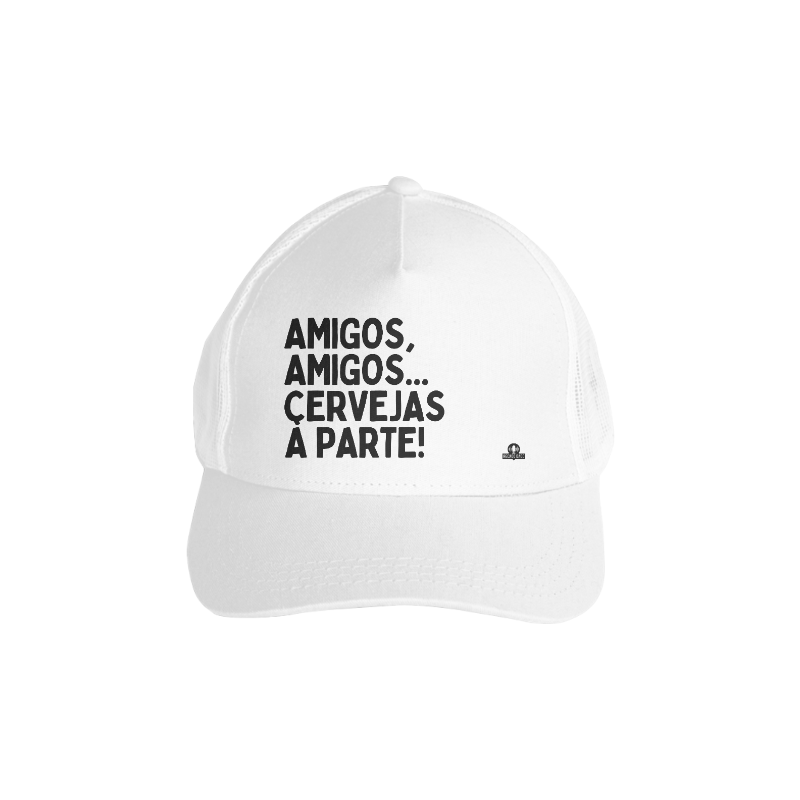 Nome do produto: Boné aba curva de boteco com frase \