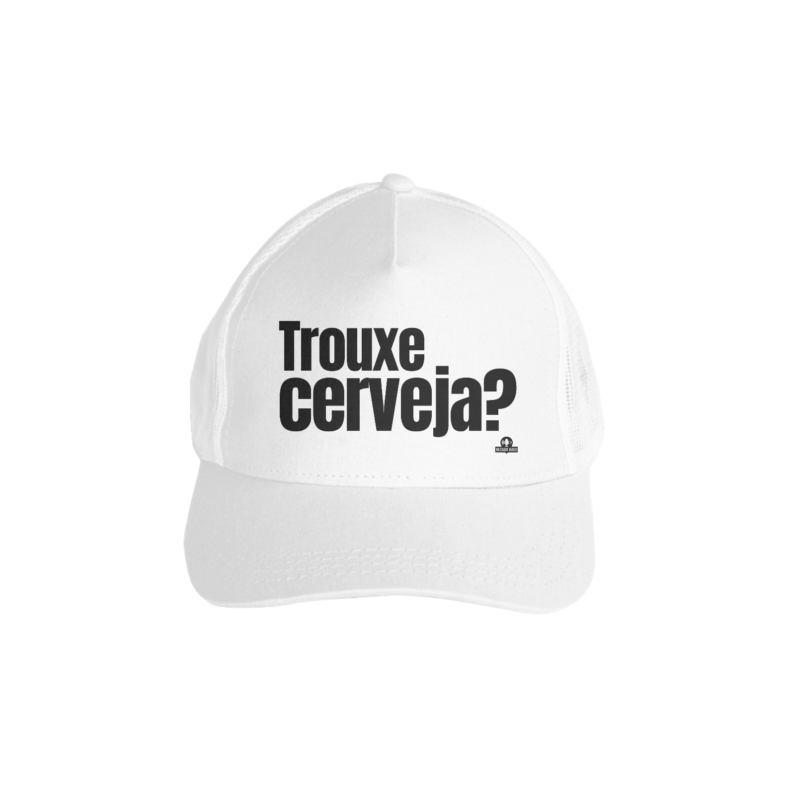 Nome do produto: Boné aba curva de bar com a frase engraçada \