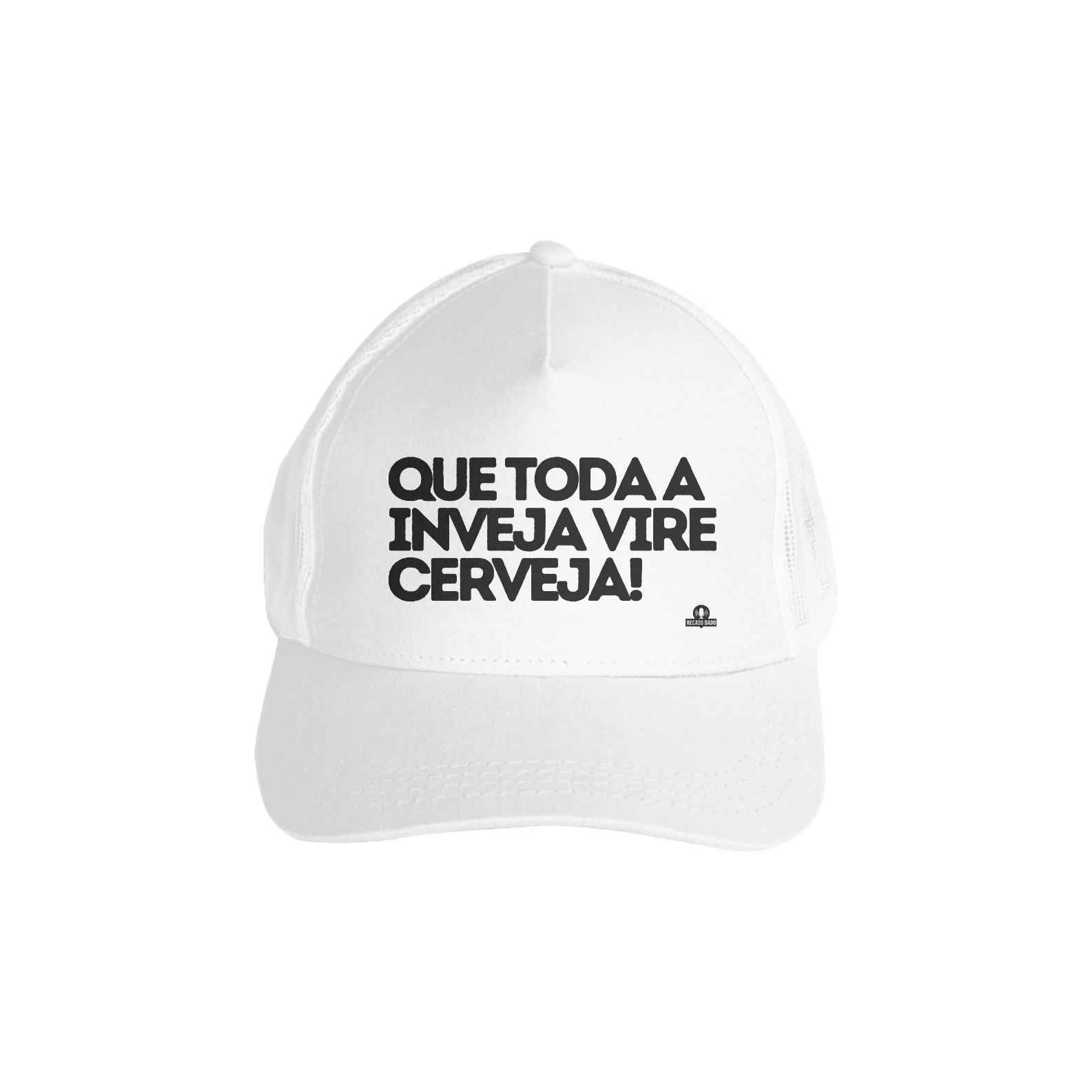 Nome do produto: Boné aba curva de boteco frase \