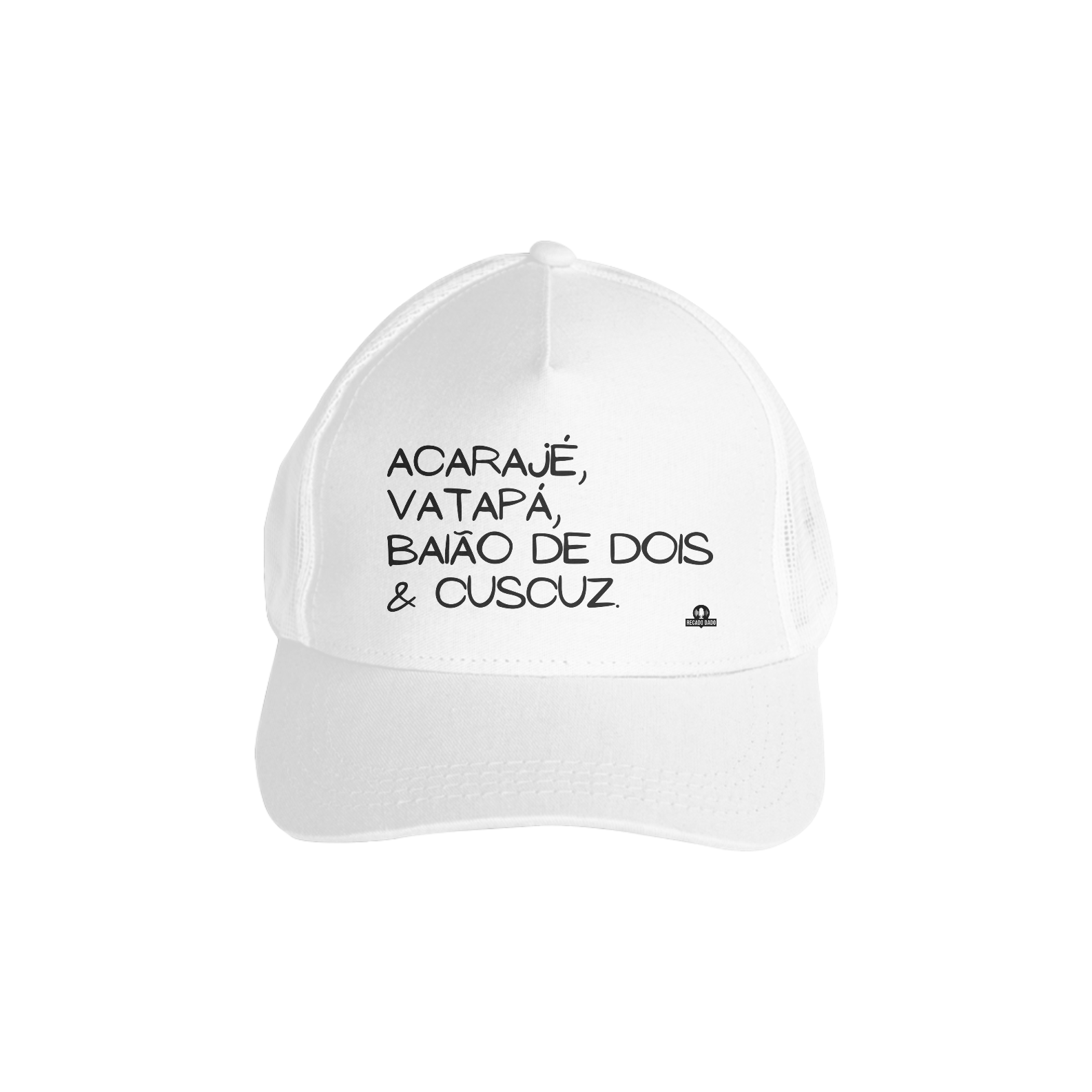 Nome do produto: Boné aba curva de gastronomia \