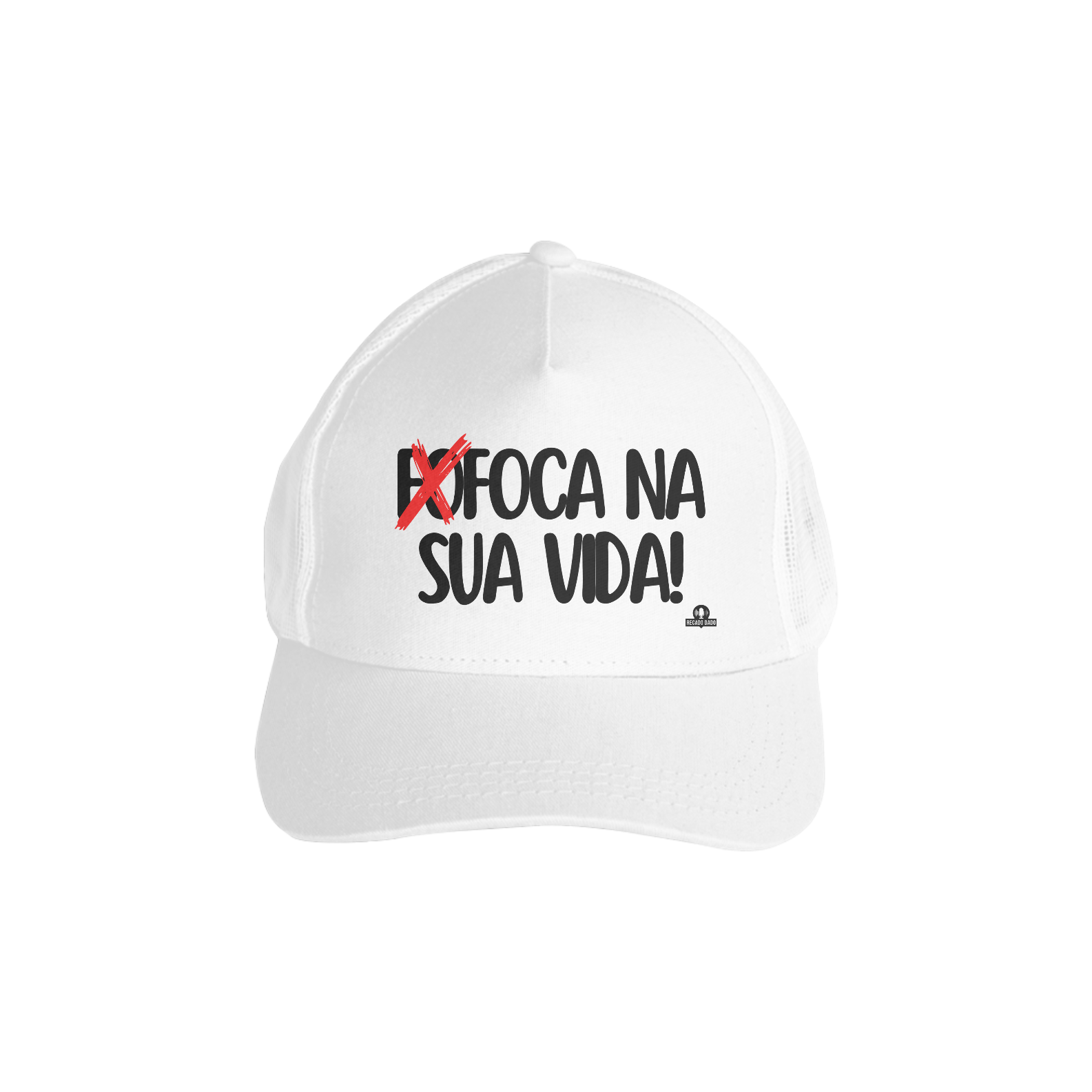 Nome do produto: Boné aba curva engraçada com a frase \