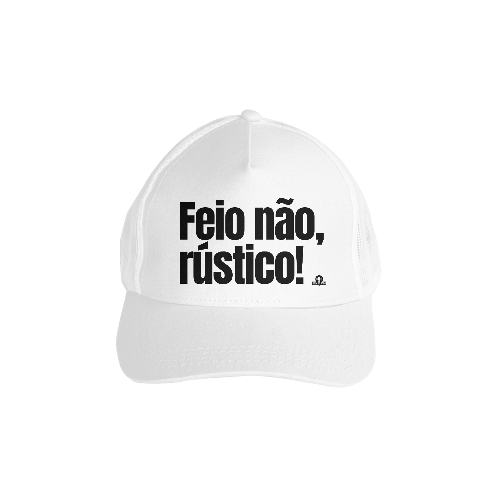 Nome do produto: Boné aba curva humor frase \