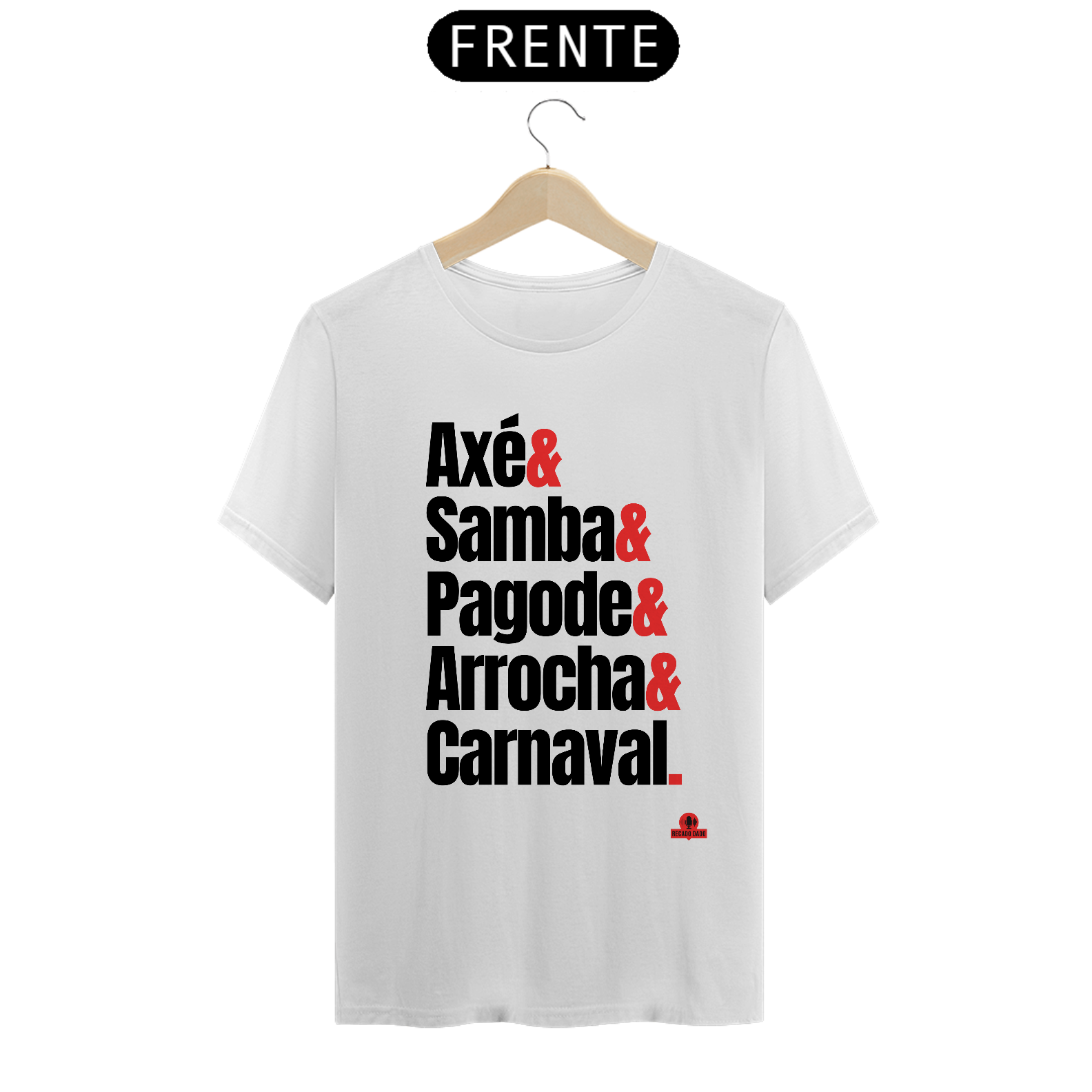 Nome do produto: Camiseta com estampa dos ritmos carnavalescos \