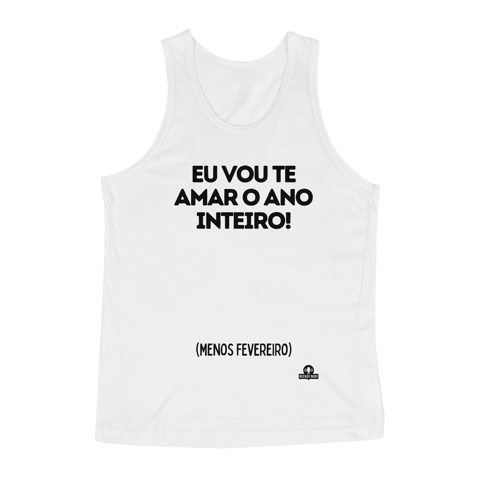 Nome do produto: Camiseta regata de Axé com a frase \
