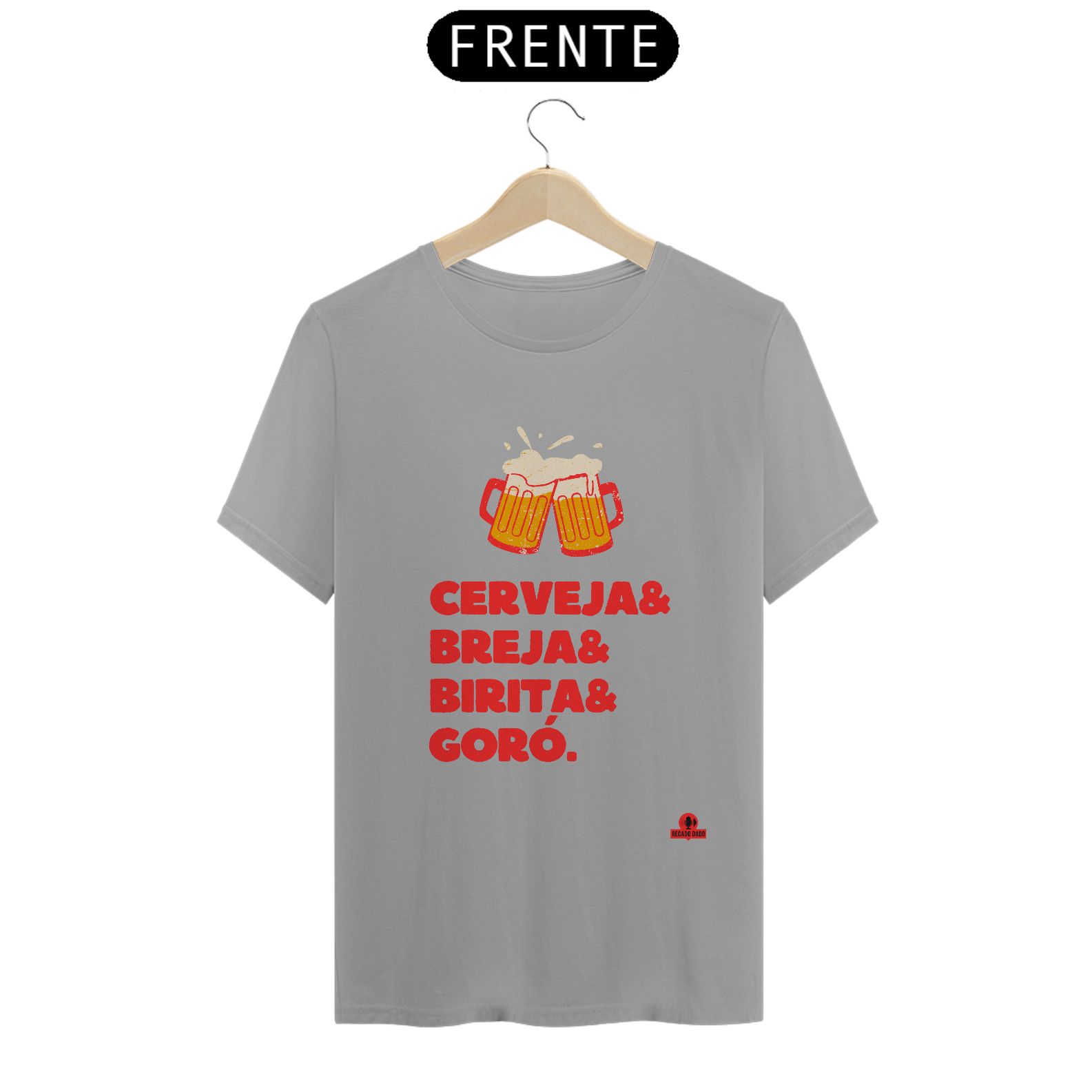 Nome do produto: Camiseta de cerveja com frase \