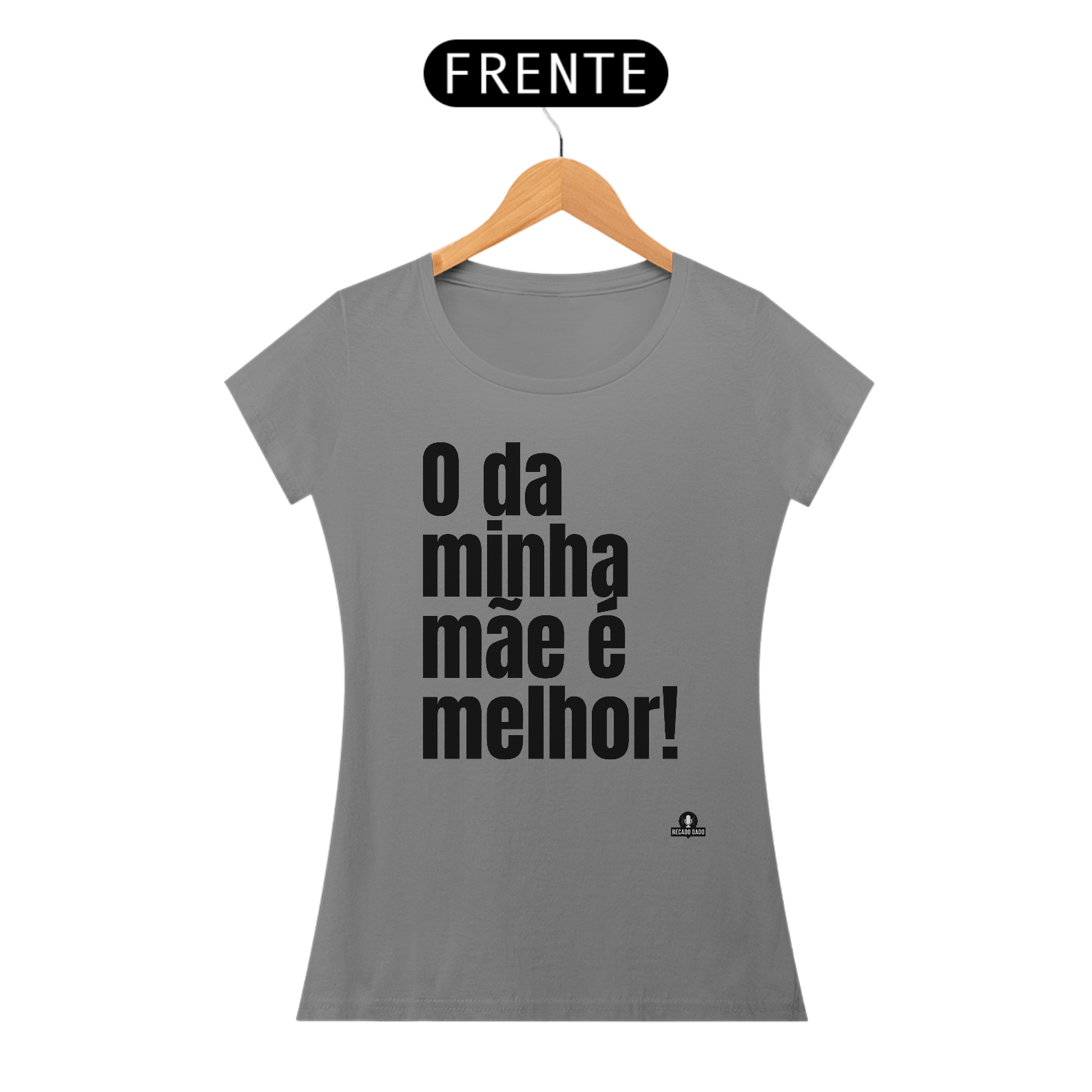 Nome do produto: Camiseta feminina engraçada \