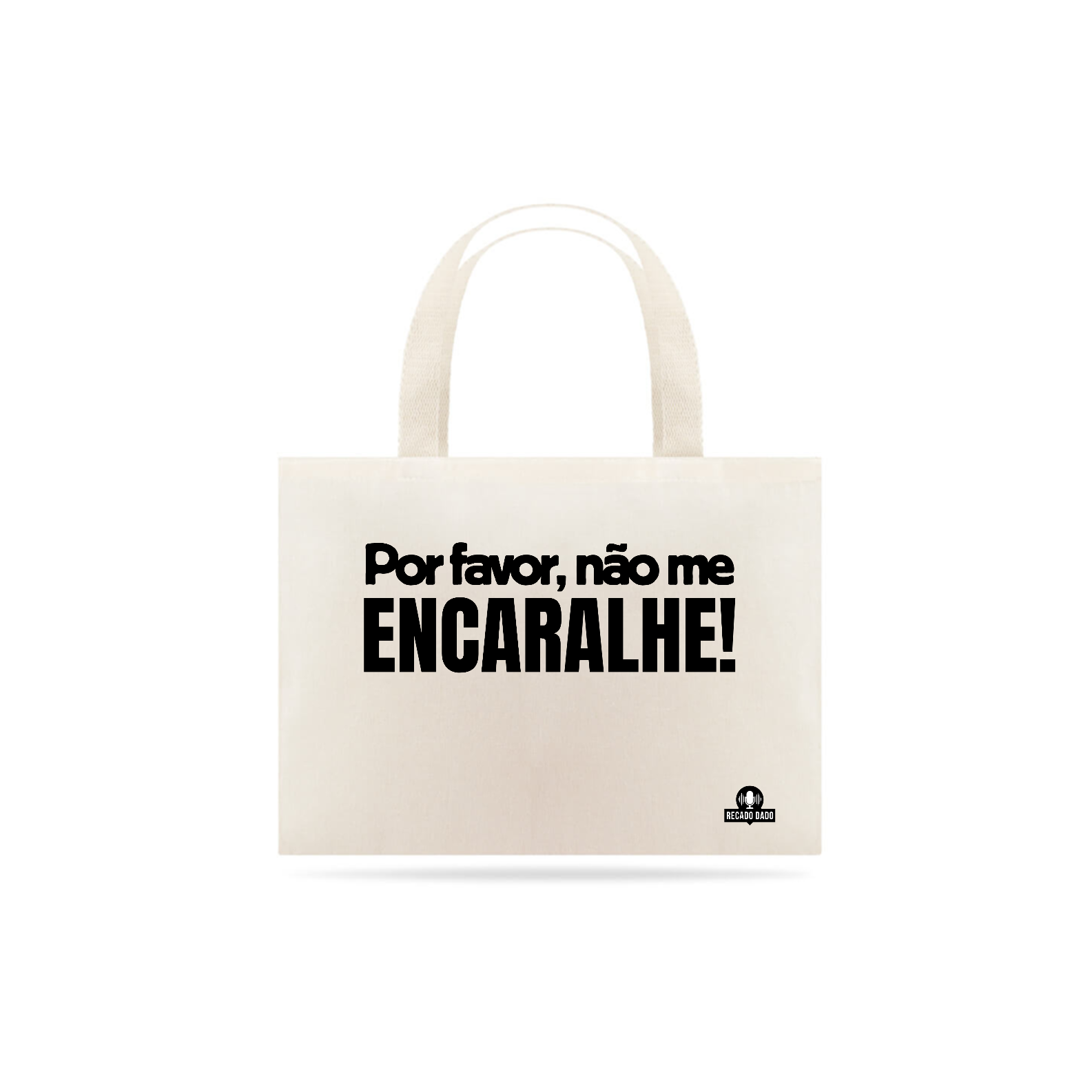Nome do produto: Ecobag com frase engraçada \