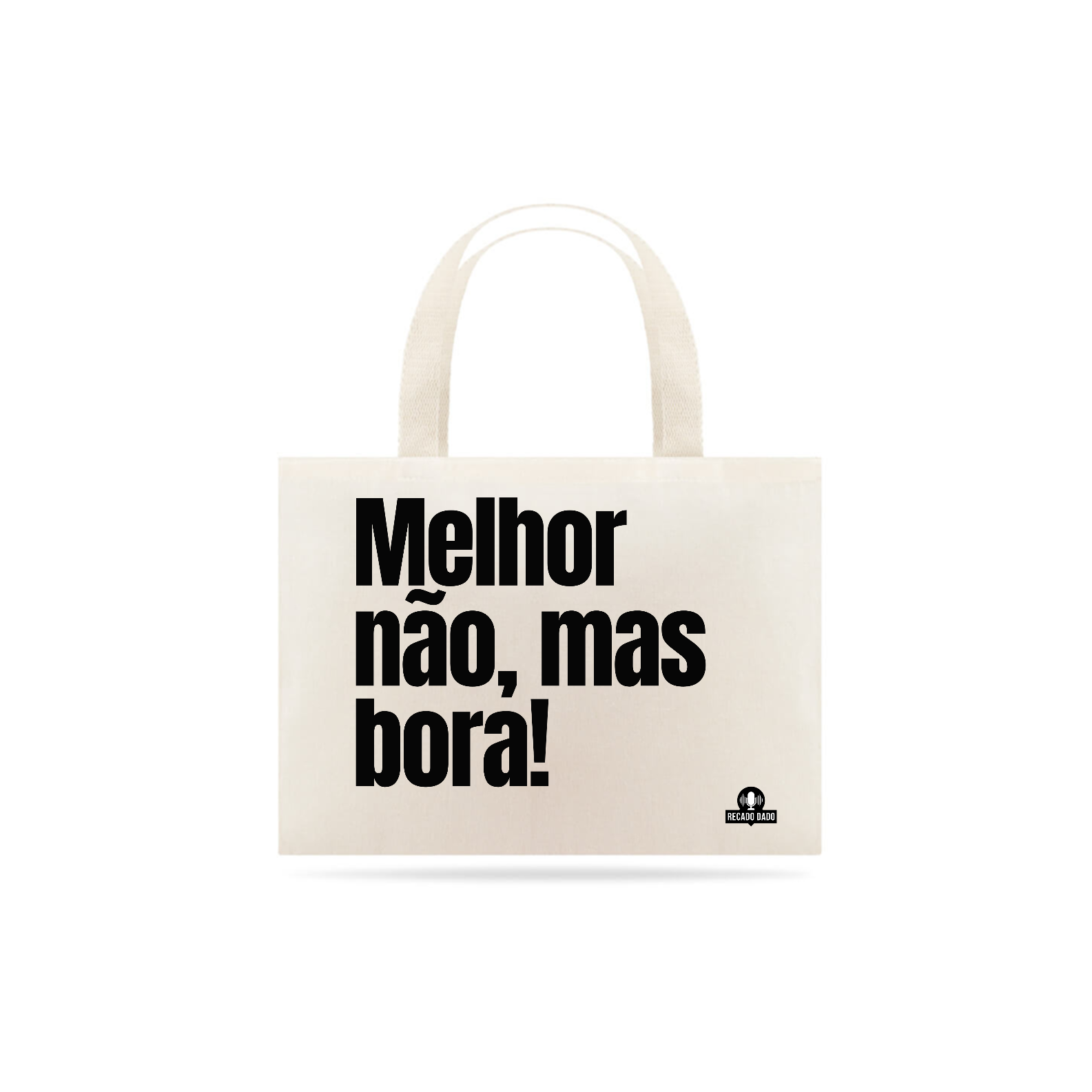 Nome do produto: Ecobag divertida com frase \