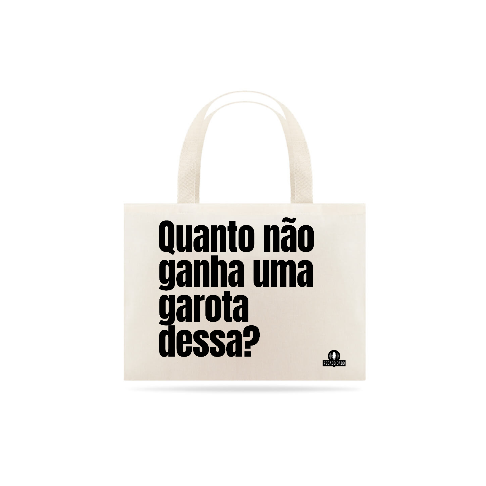 Nome do produto: Ecobag com frase de humor \