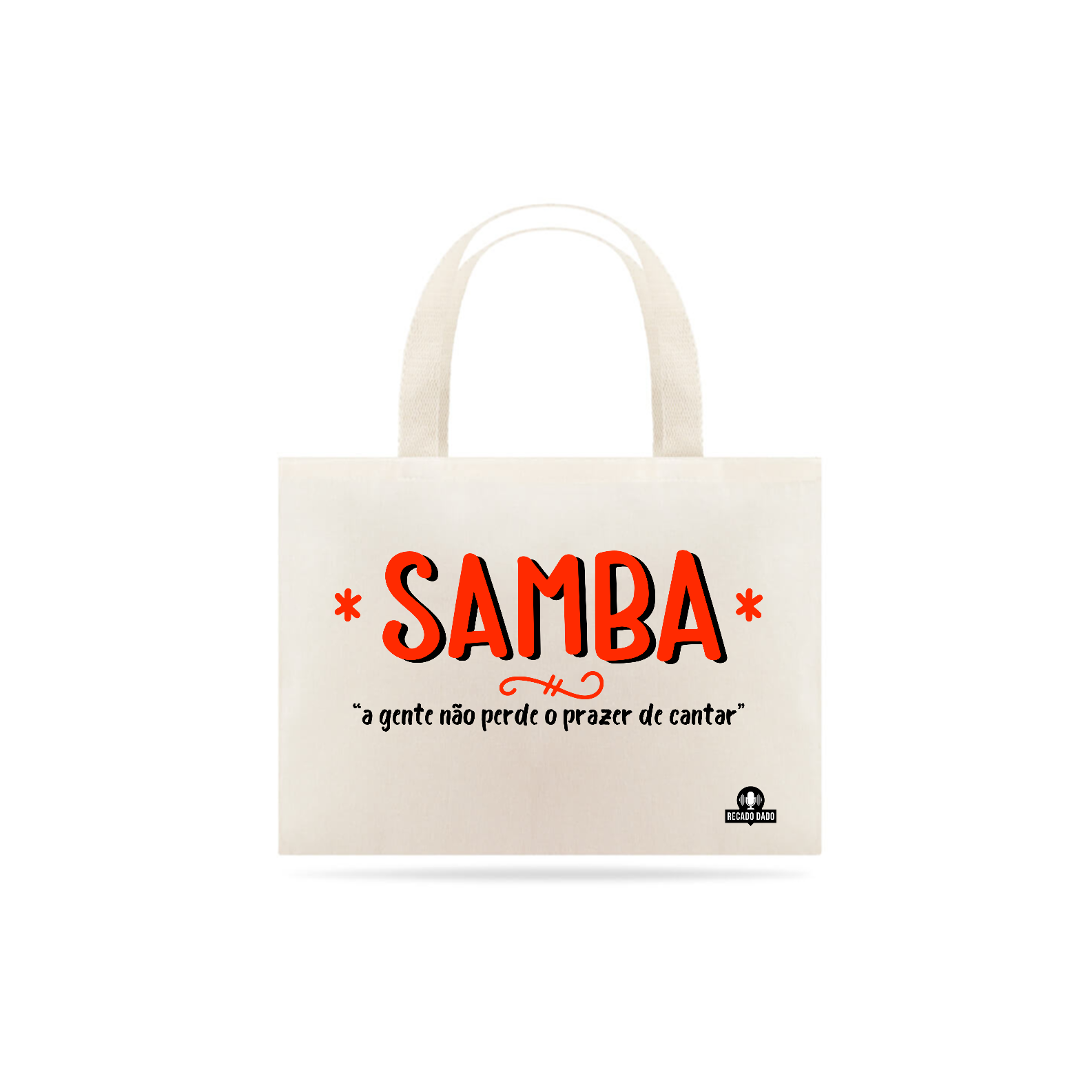 Nome do produto: Ecobag musical \