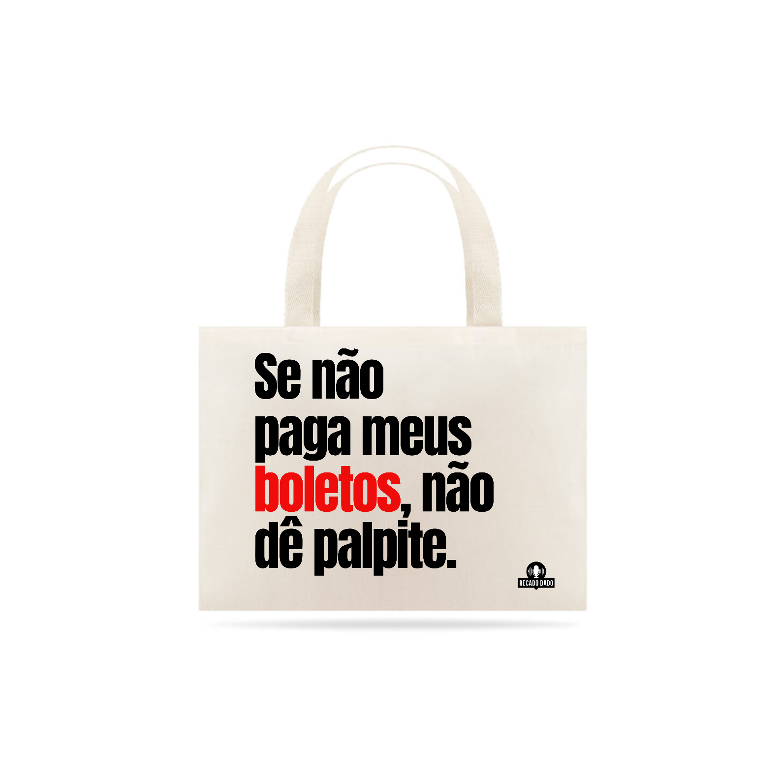 Nome do produto: Ecobag engraçada \