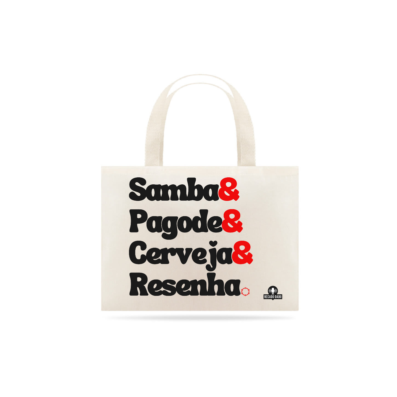 Nome do produto: Ecobag feminina de fim de semana com frase \