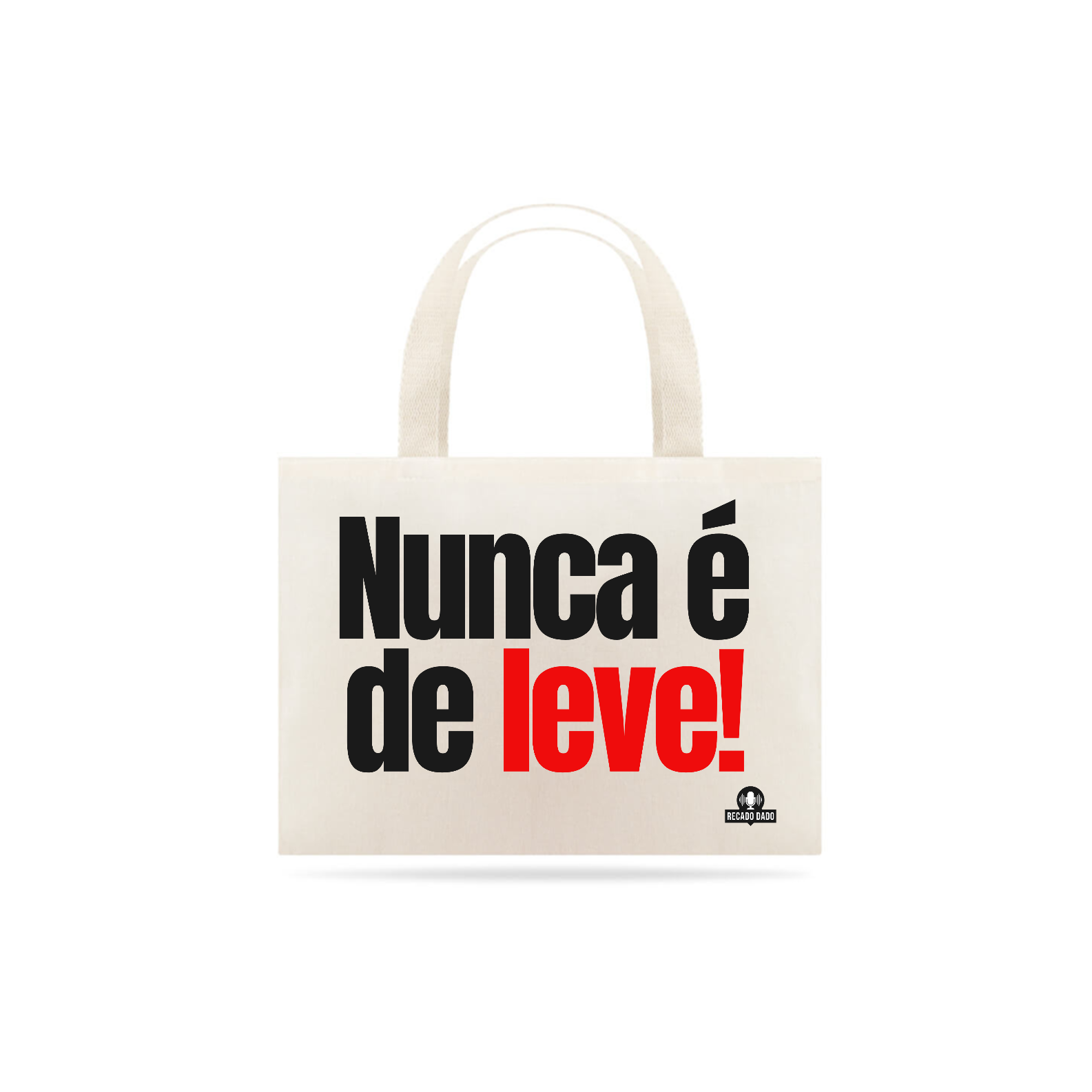 Nome do produto: Ecobag de humor com frase \