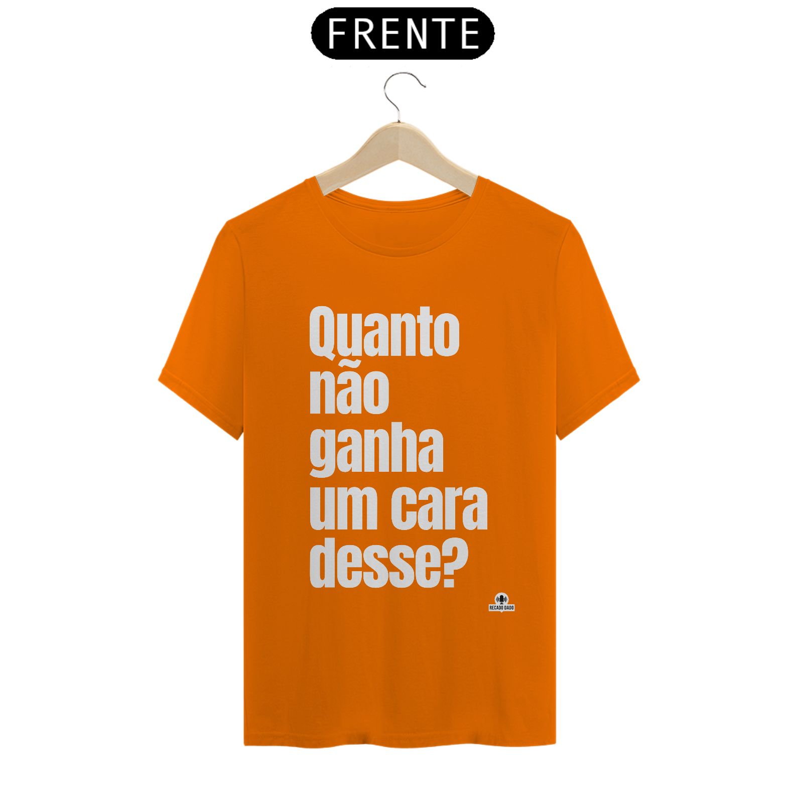 Nome do produto: Camiseta com frase de humor \