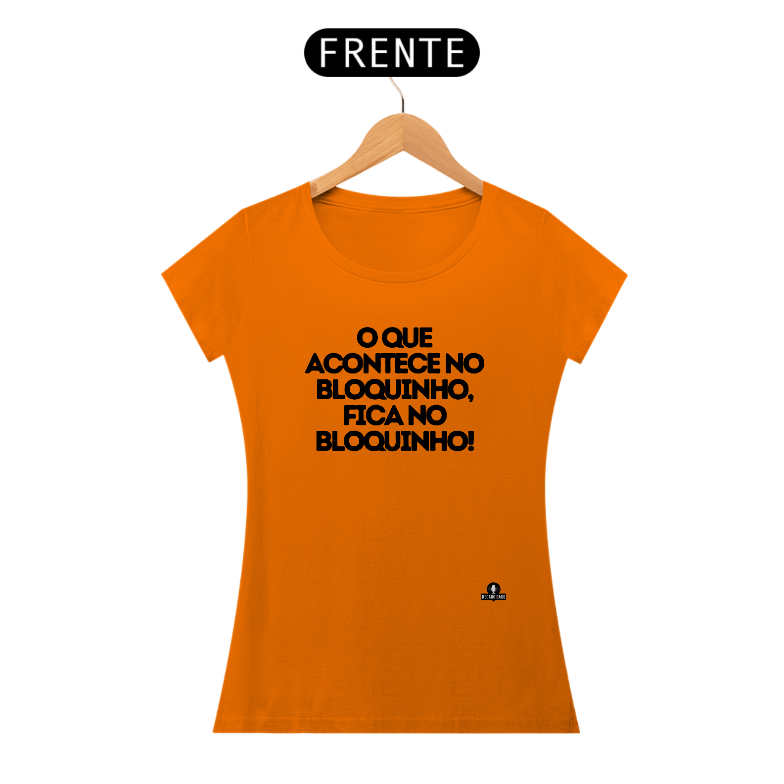Nome do produto: Camiseta baby long de bloquinho de carnaval \