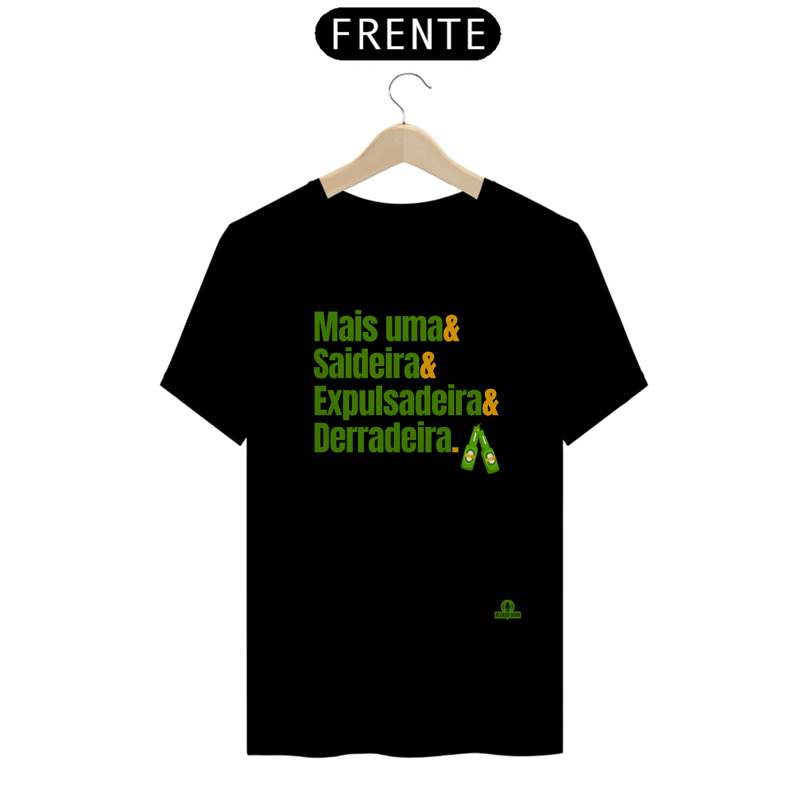 Nome do produto: Camiseta de bar com frase \