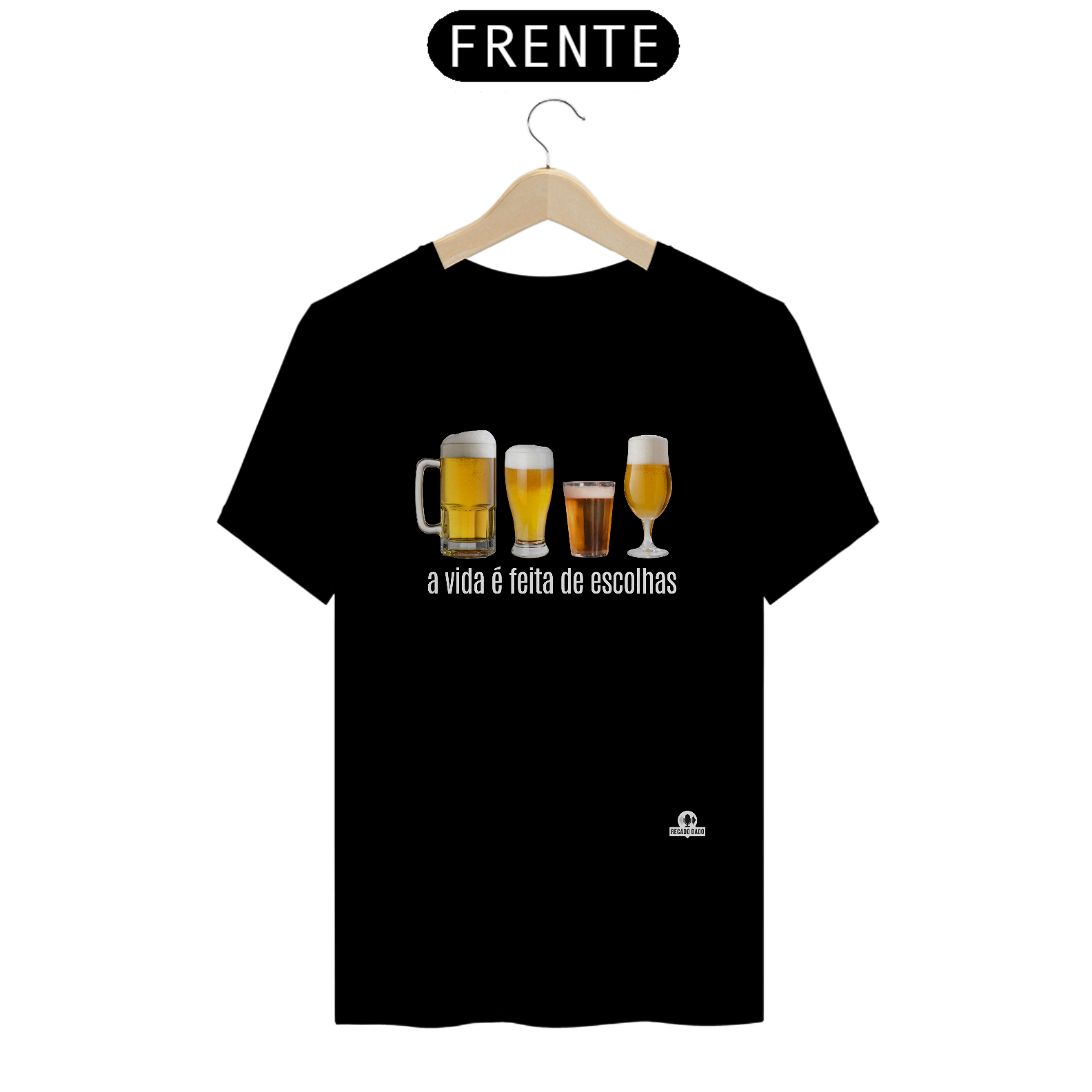 Nome do produto: Camiseta de cerveja \