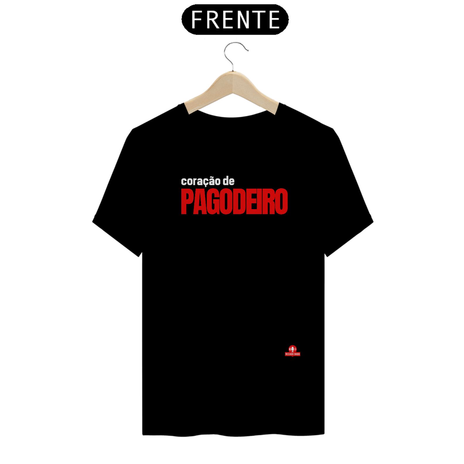 Nome do produto: Camiseta de samba com frase \