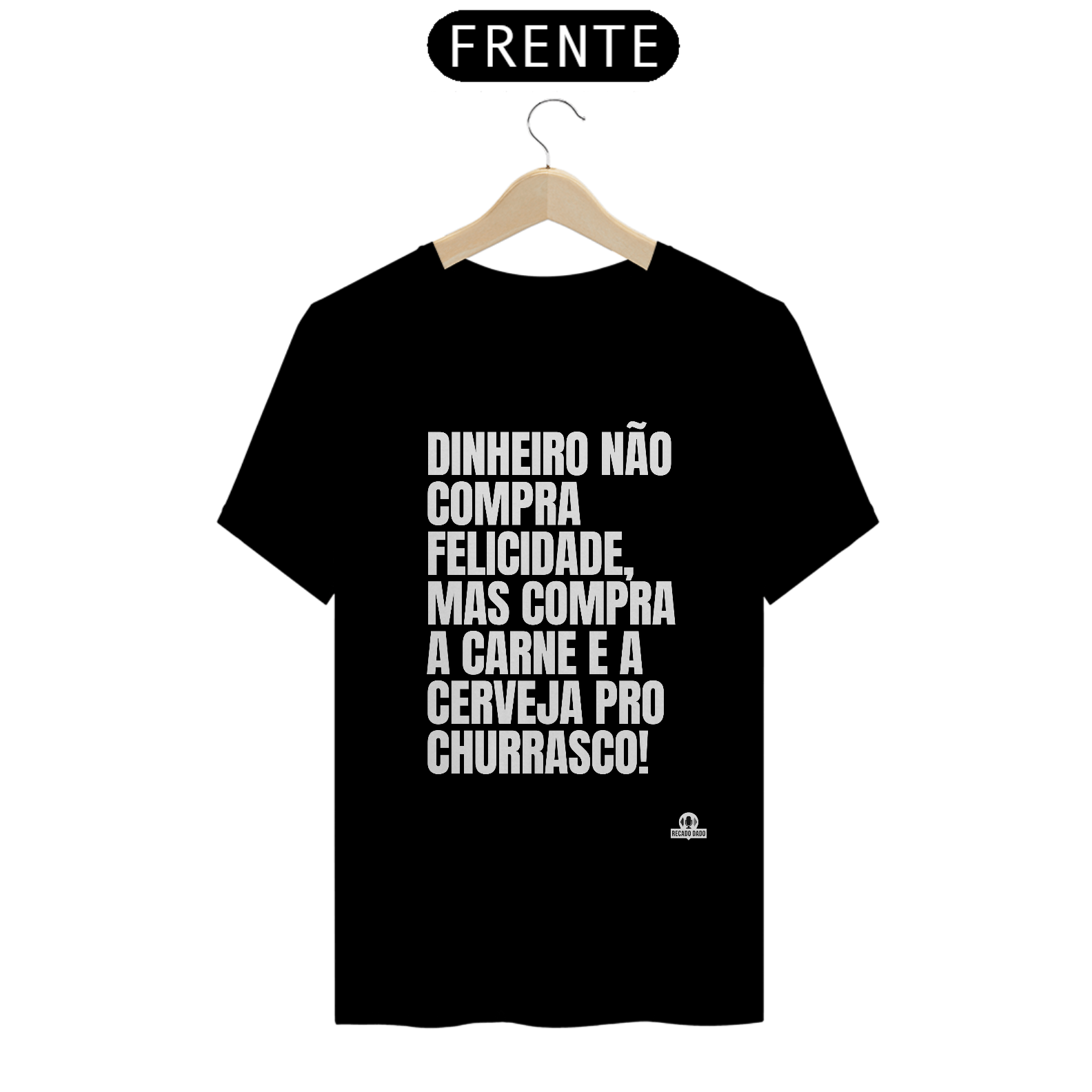 Nome do produto: Camiseta divertida com frase \