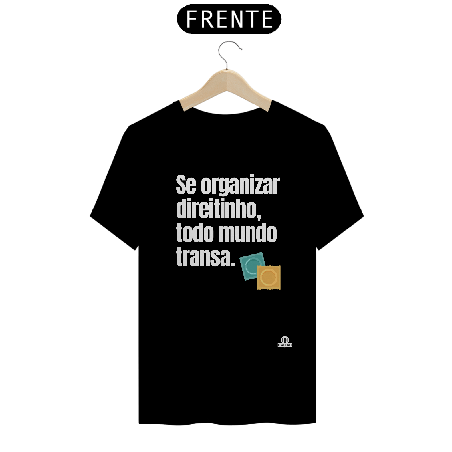 Nome do produto: Camiseta com frase humor \